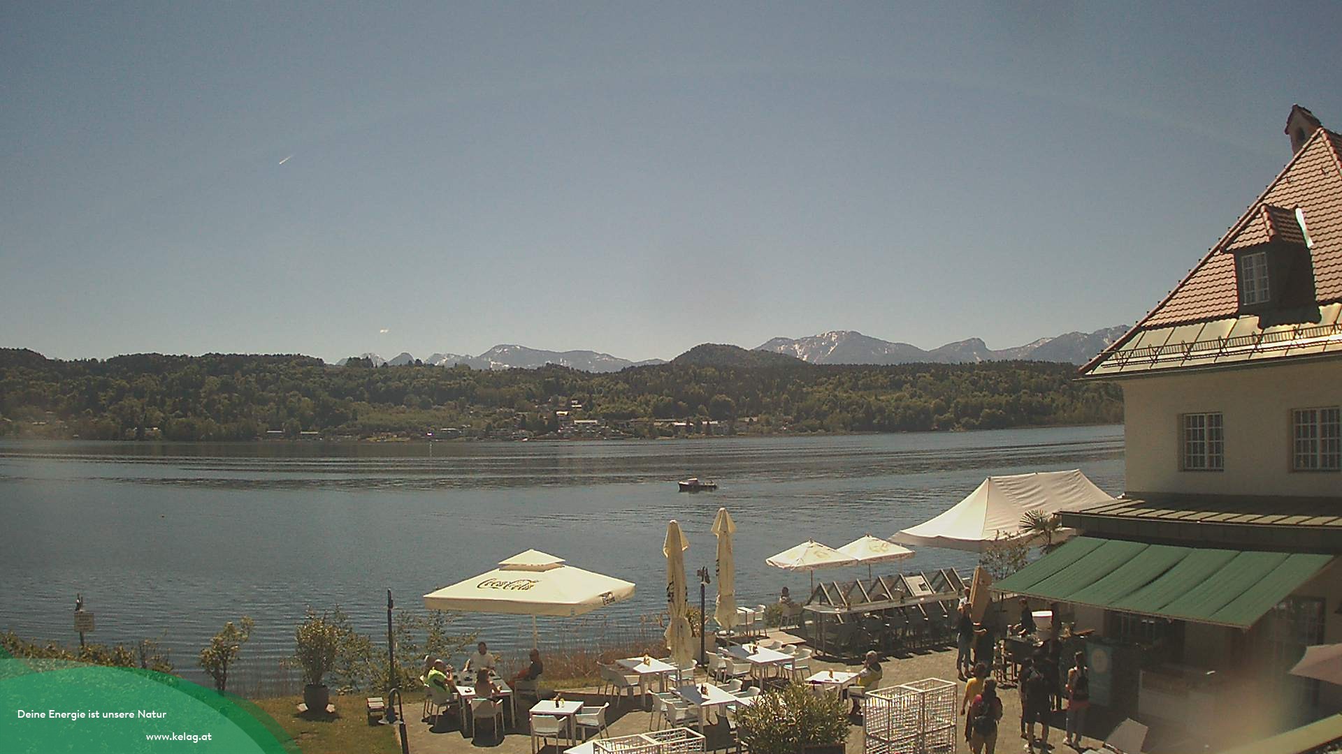 Archiv Foto Webcam Schaukraftwerk Forstsee am Wörthersee/Saag