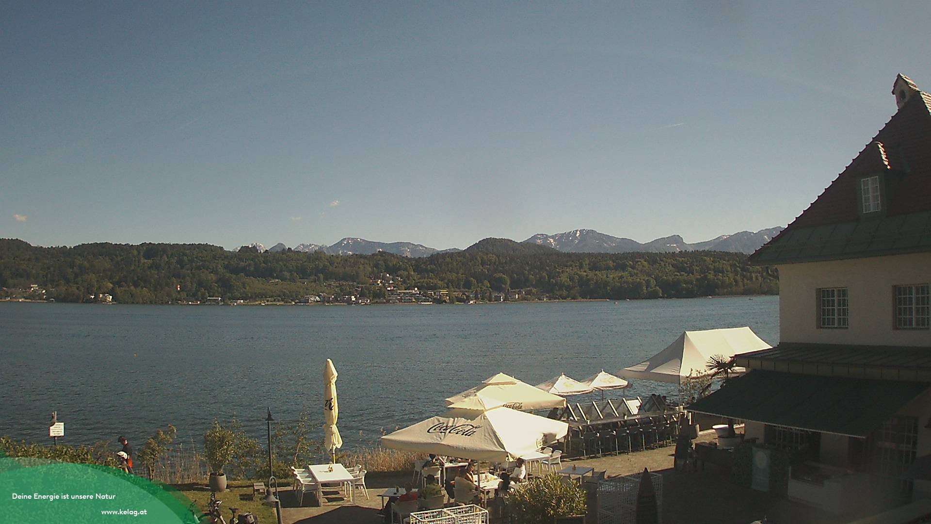 Archiv Foto Webcam Schaukraftwerk Forstsee am Wörthersee/Saag