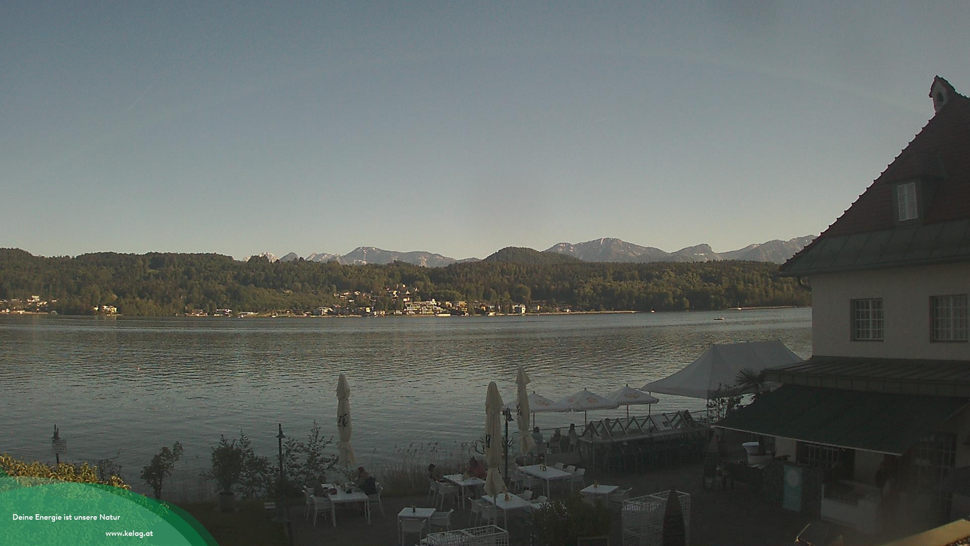 Archiv Foto Webcam Schaukraftwerk Forstsee am Wörthersee/Saag