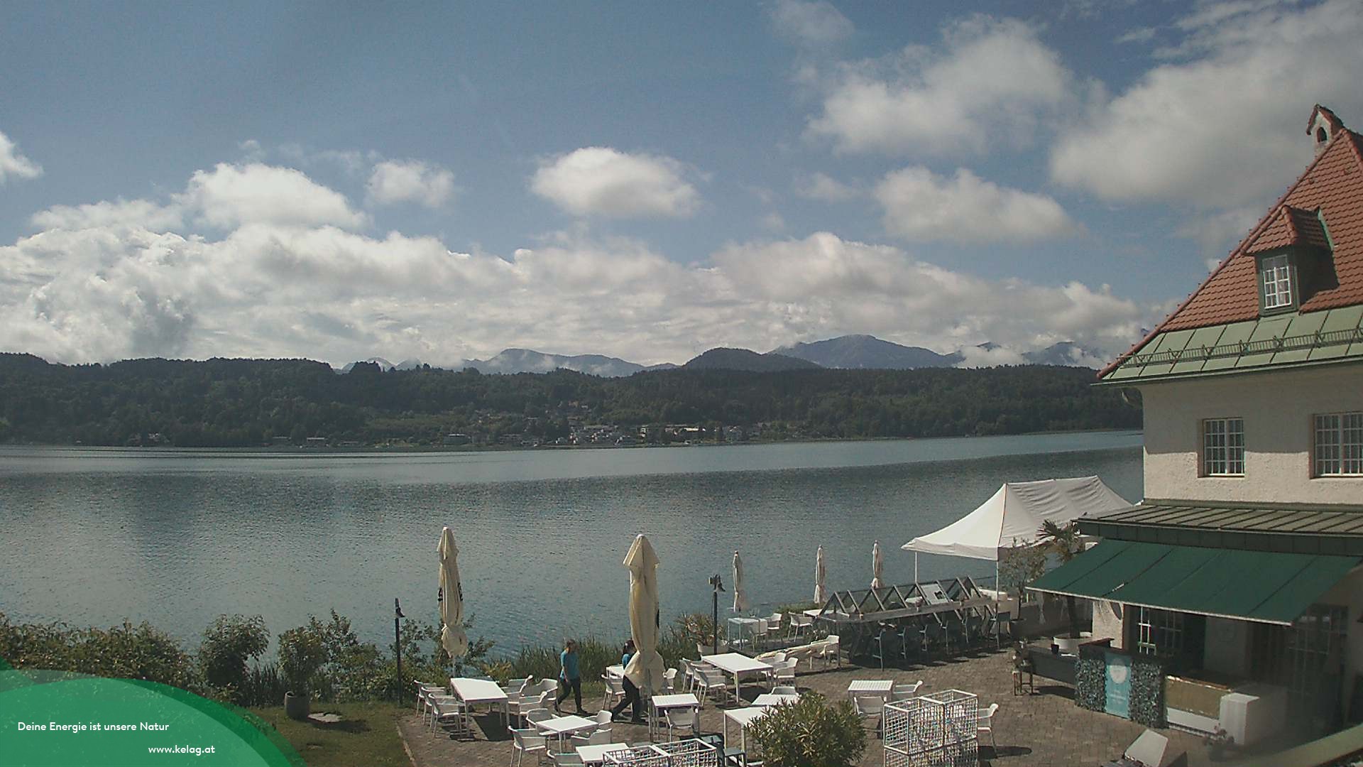 Archiv Foto Webcam Schaukraftwerk Forstsee am Wörthersee/Saag