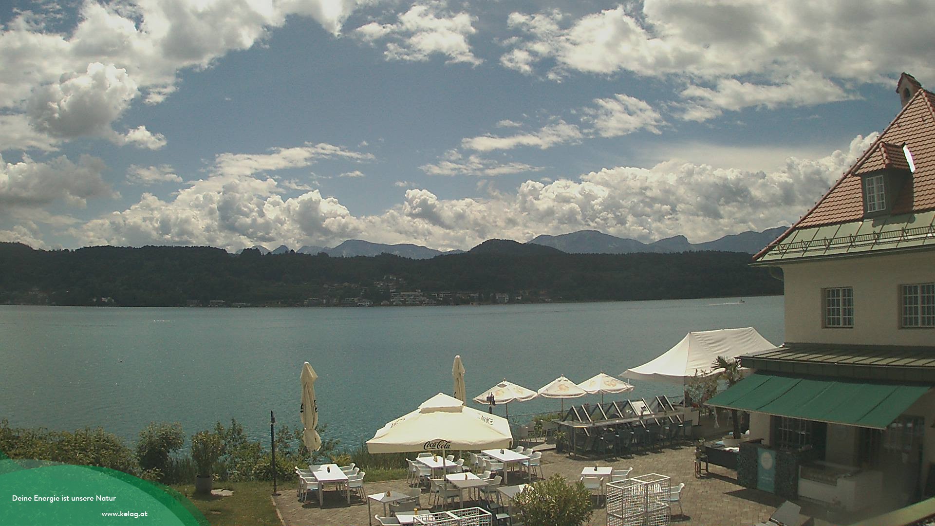 Archiv Foto Webcam Schaukraftwerk Forstsee am Wörthersee/Saag