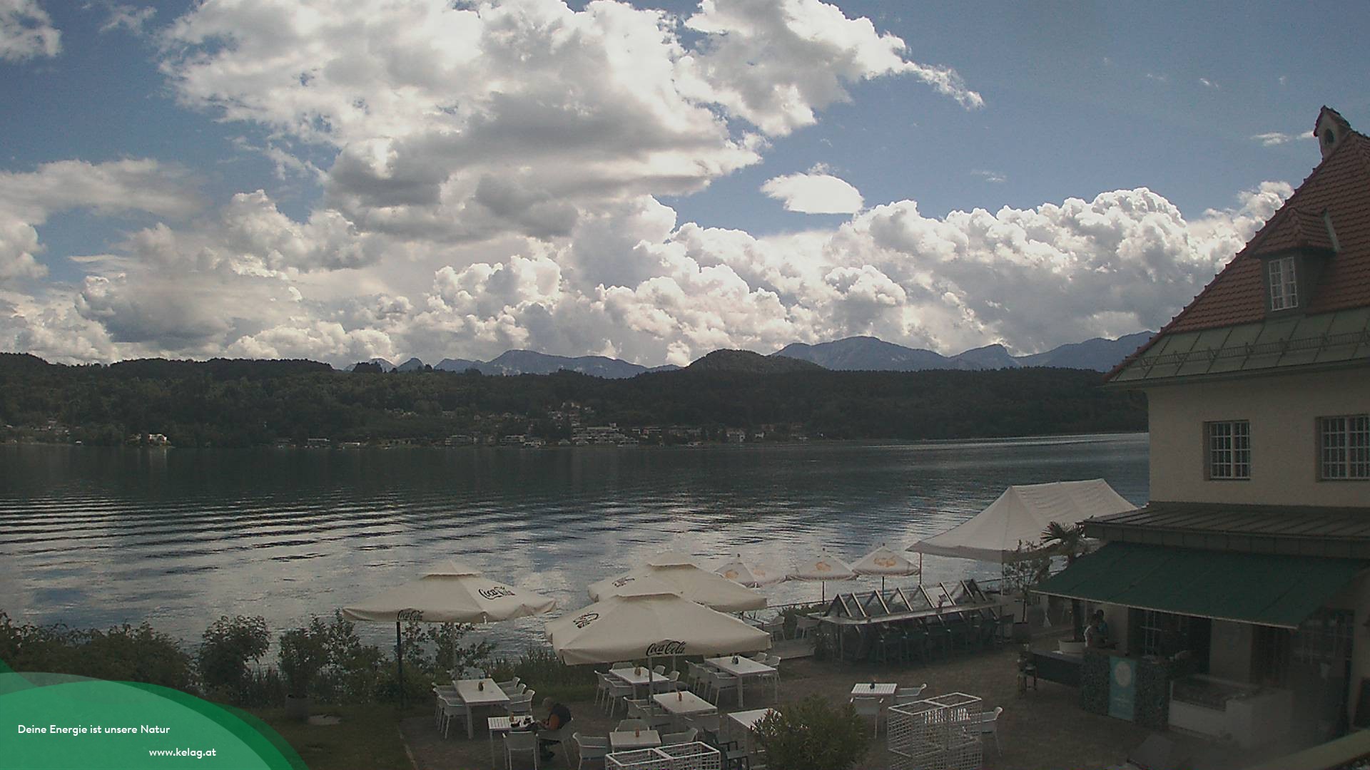 Archiv Foto Webcam Schaukraftwerk Forstsee am Wörthersee/Saag