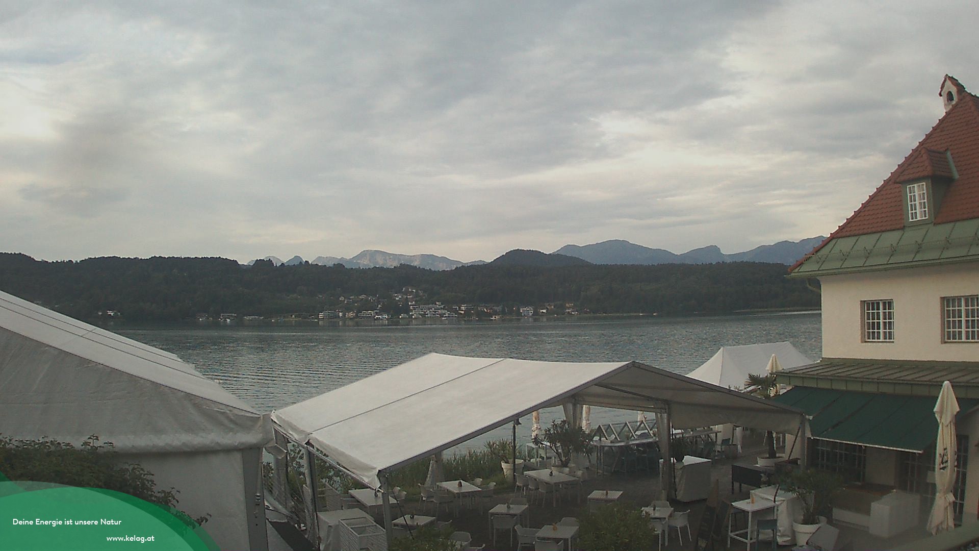 Archiv Foto Webcam Schaukraftwerk Forstsee am Wörthersee/Saag