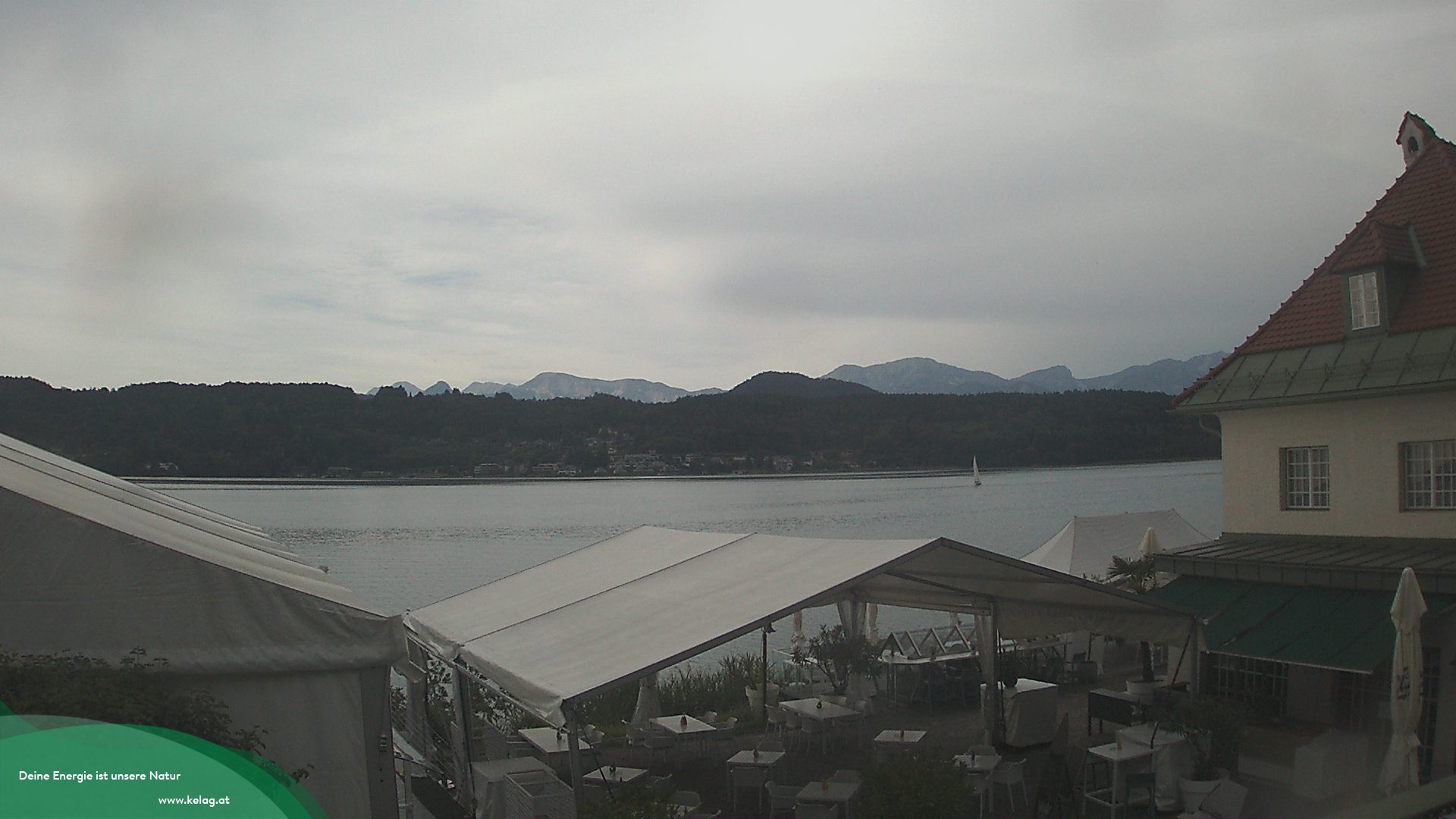 Archiv Foto Webcam Schaukraftwerk Forstsee am Wörthersee/Saag