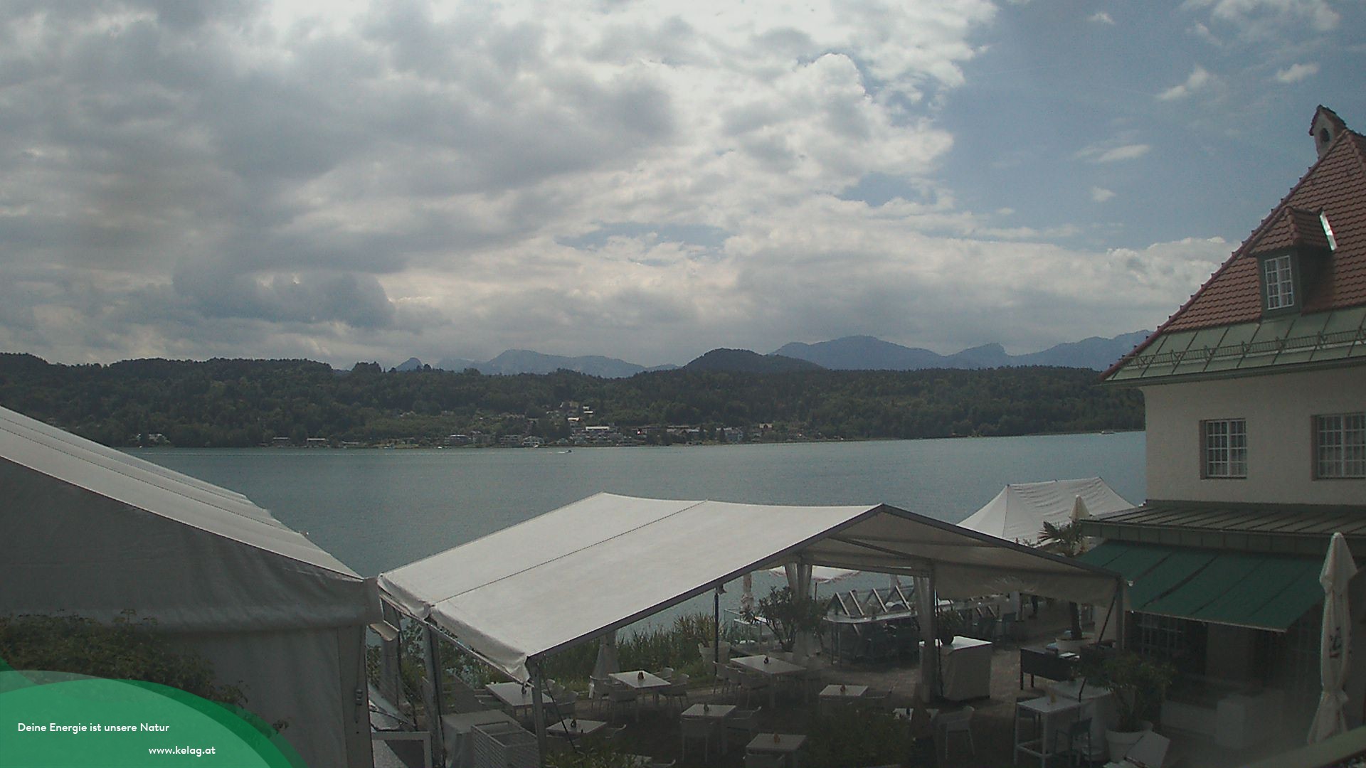 Archiv Foto Webcam Schaukraftwerk Forstsee am Wörthersee/Saag