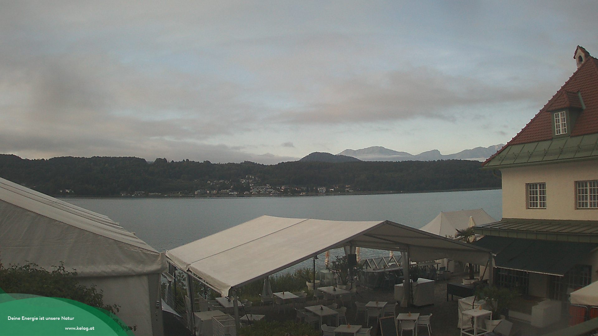Archiv Foto Webcam Schaukraftwerk Forstsee am Wörthersee/Saag