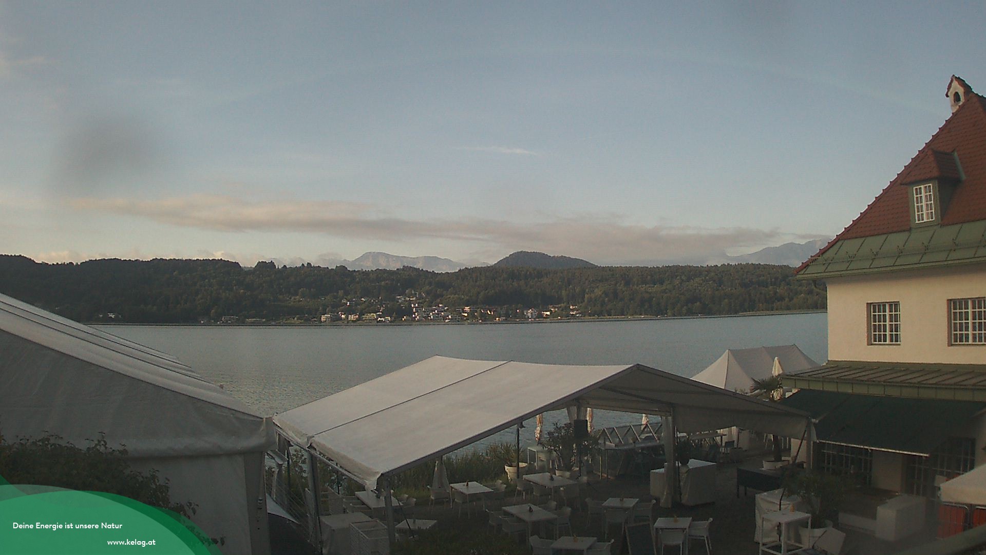 Archiv Foto Webcam Schaukraftwerk Forstsee am Wörthersee/Saag