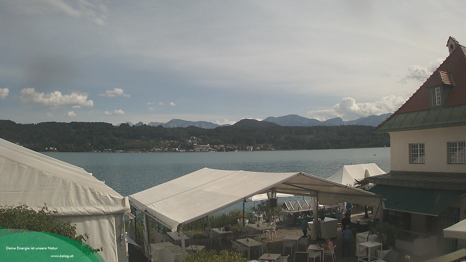 Archiv Foto Webcam Schaukraftwerk Forstsee am Wörthersee/Saag