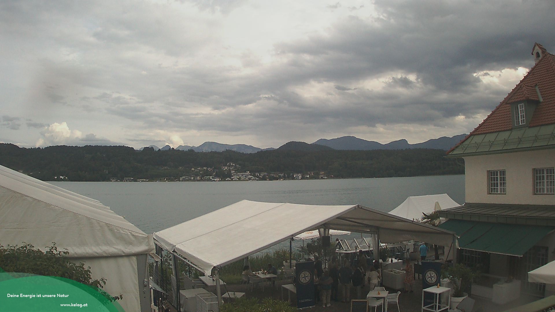 Archiv Foto Webcam Schaukraftwerk Forstsee am Wörthersee/Saag