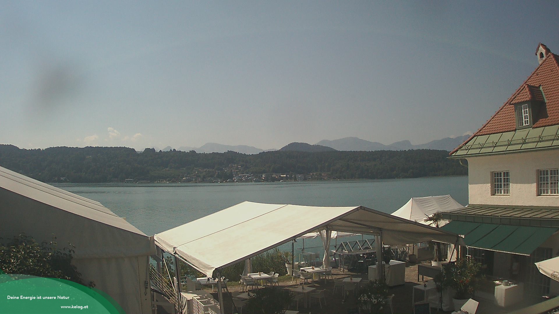 Archiv Foto Webcam Schaukraftwerk Forstsee am Wörthersee/Saag