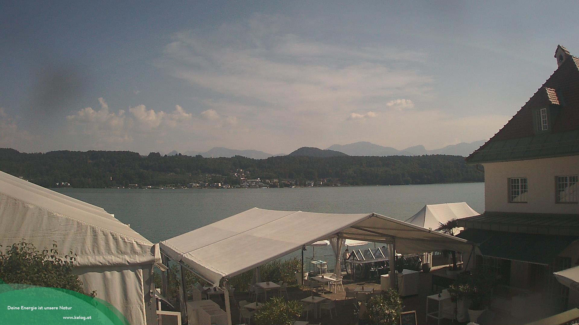 Archiv Foto Webcam Schaukraftwerk Forstsee am Wörthersee/Saag