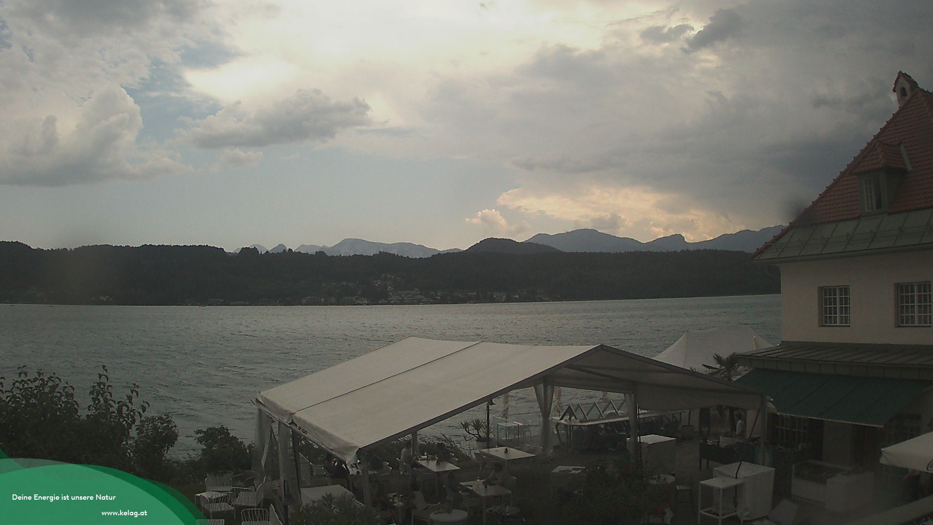 Archiv Foto Webcam Schaukraftwerk Forstsee am Wörthersee/Saag