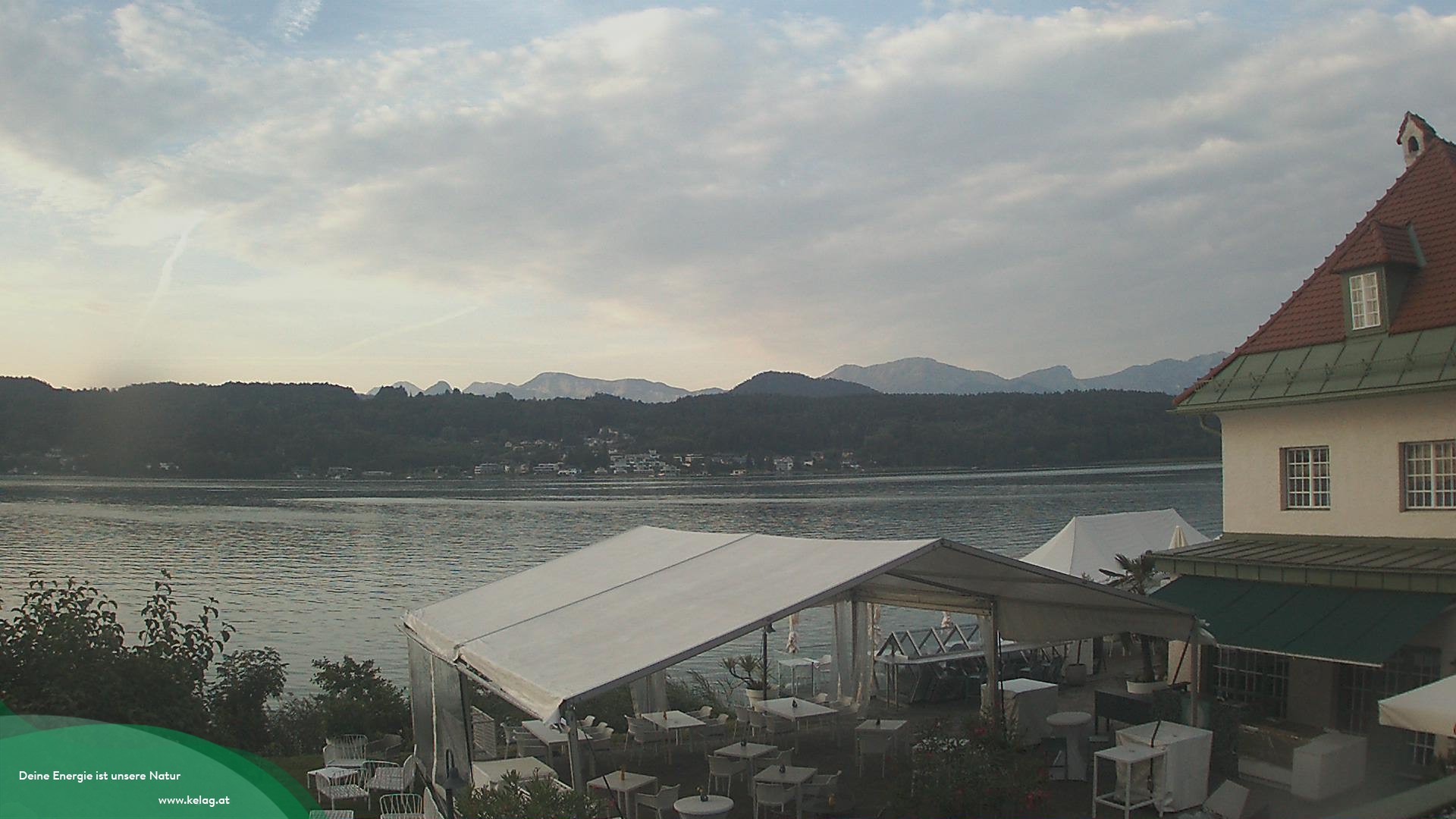 Archiv Foto Webcam Schaukraftwerk Forstsee am Wörthersee/Saag