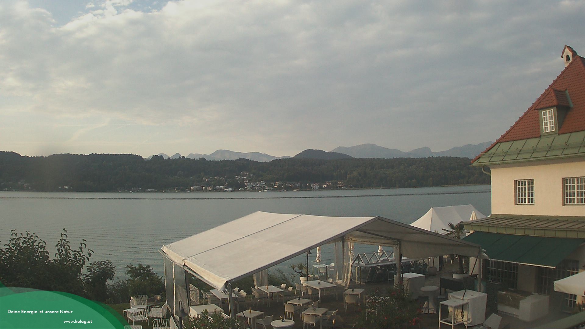 Archiv Foto Webcam Schaukraftwerk Forstsee am Wörthersee/Saag