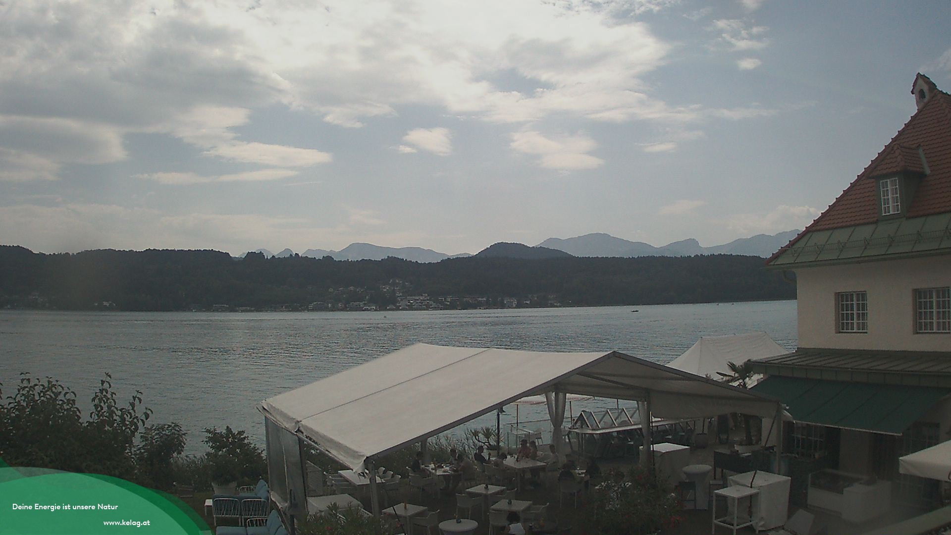 Archiv Foto Webcam Schaukraftwerk Forstsee am Wörthersee/Saag