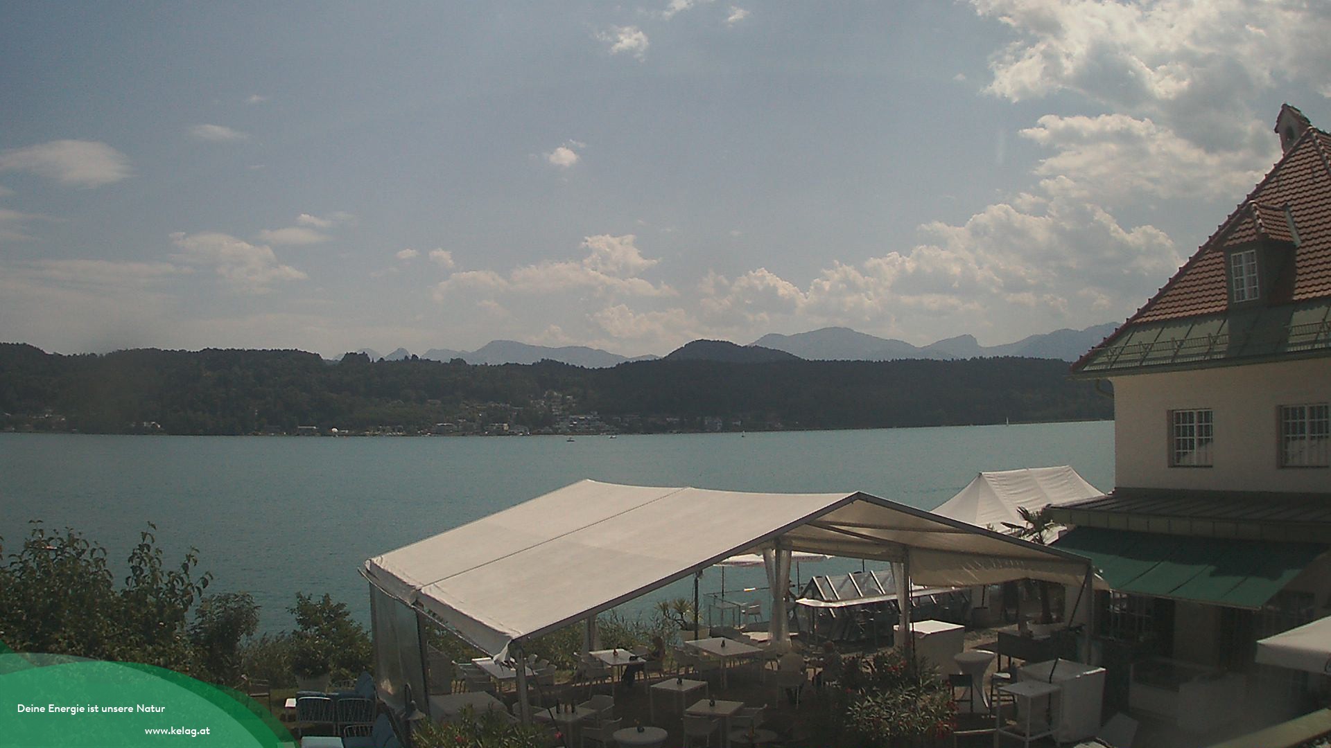 Archiv Foto Webcam Schaukraftwerk Forstsee am Wörthersee/Saag