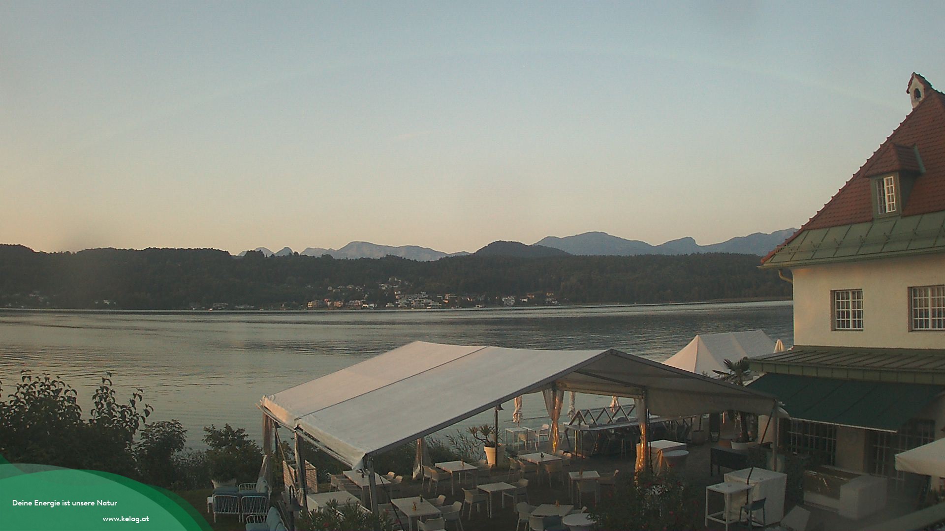 Archiv Foto Webcam Schaukraftwerk Forstsee am Wörthersee/Saag