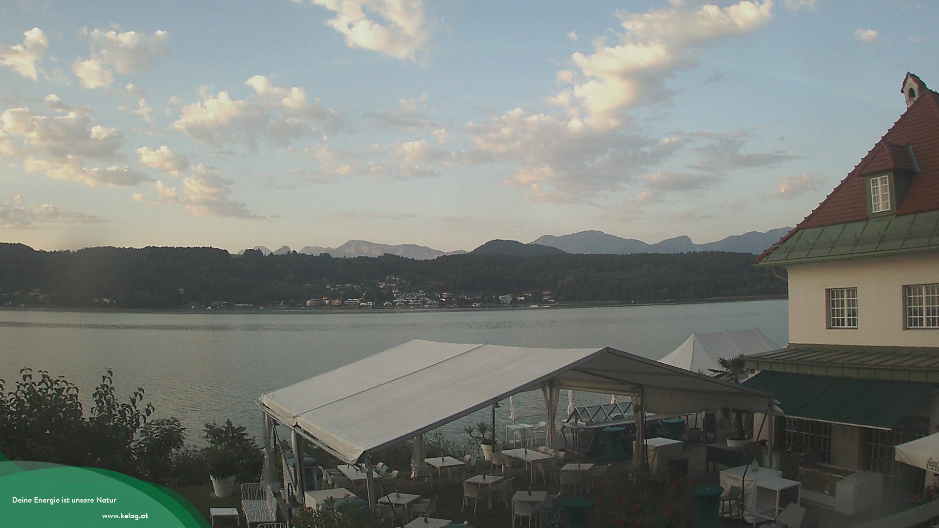 Archiv Foto Webcam Schaukraftwerk Forstsee am Wörthersee/Saag