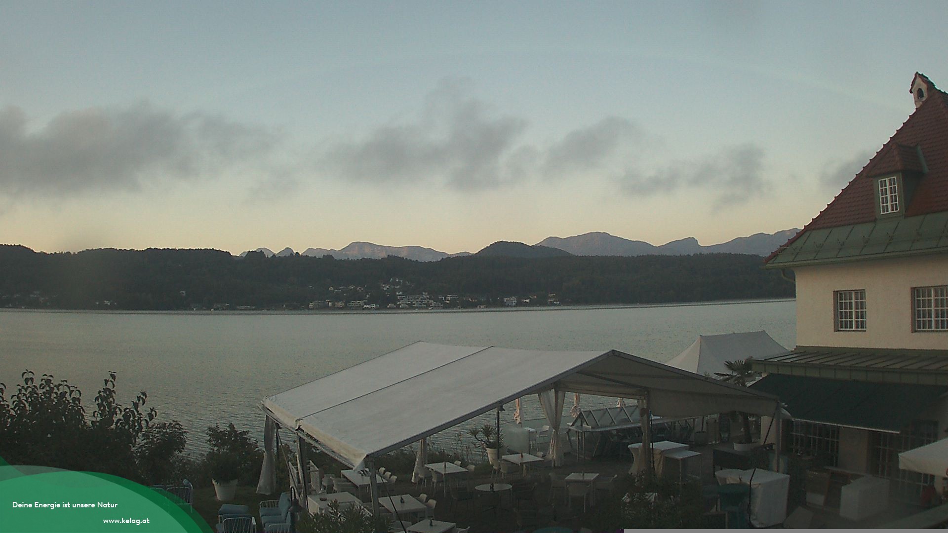 Archiv Foto Webcam Schaukraftwerk Forstsee am Wörthersee/Saag