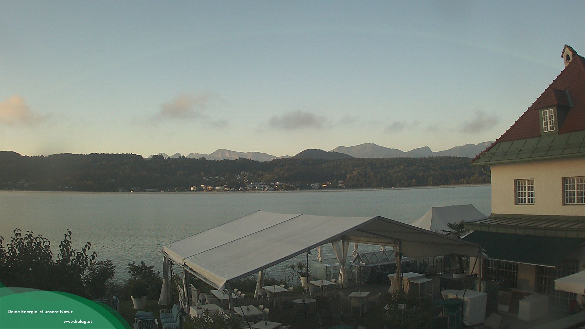 Archiv Foto Webcam Schaukraftwerk Forstsee am Wörthersee/Saag
