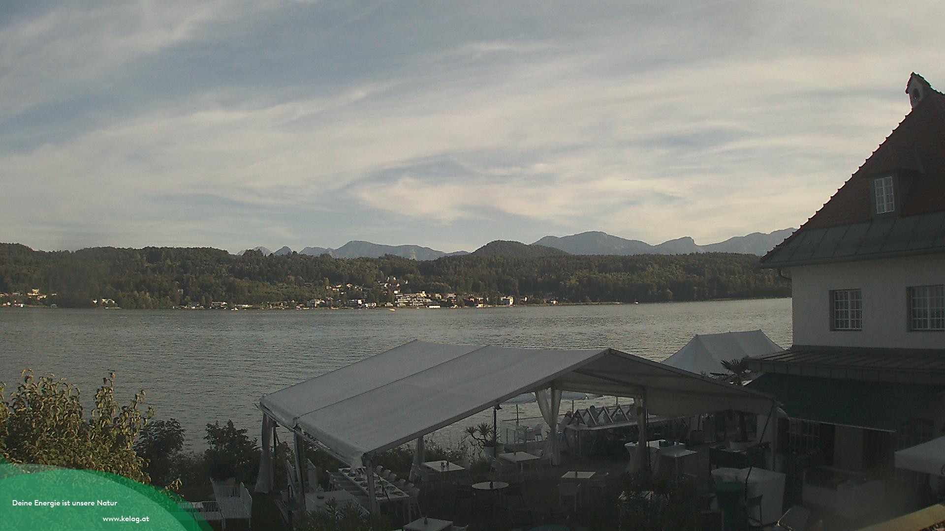 Archiv Foto Webcam Schaukraftwerk Forstsee am Wörthersee/Saag