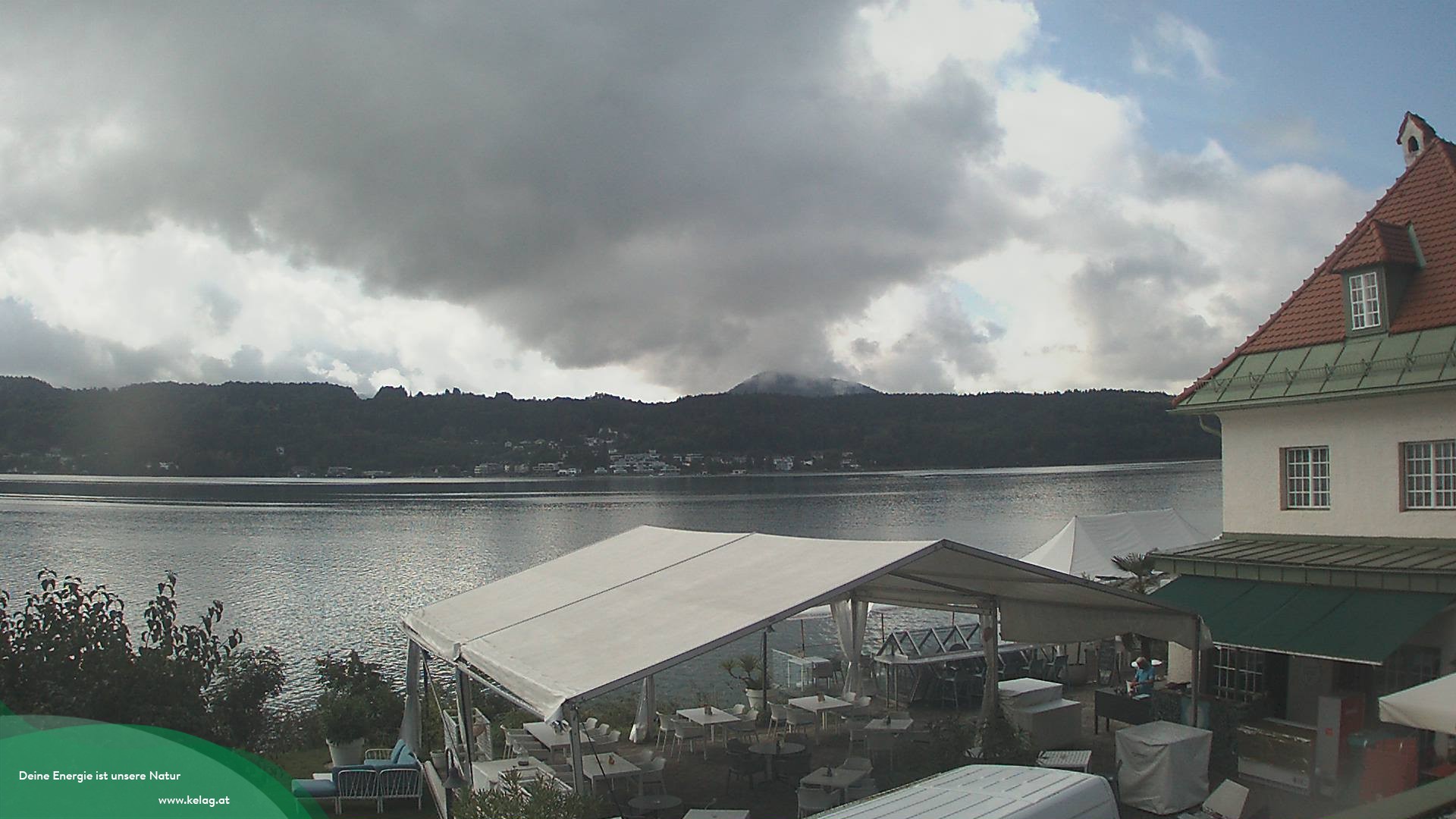 Archiv Foto Webcam Schaukraftwerk Forstsee am Wörthersee/Saag