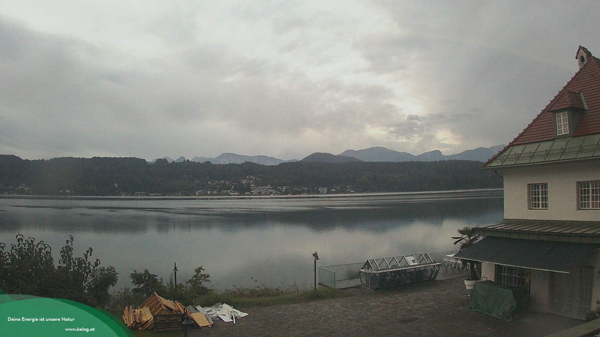 Archiv Foto Webcam Schaukraftwerk Forstsee am Wörthersee/Saag