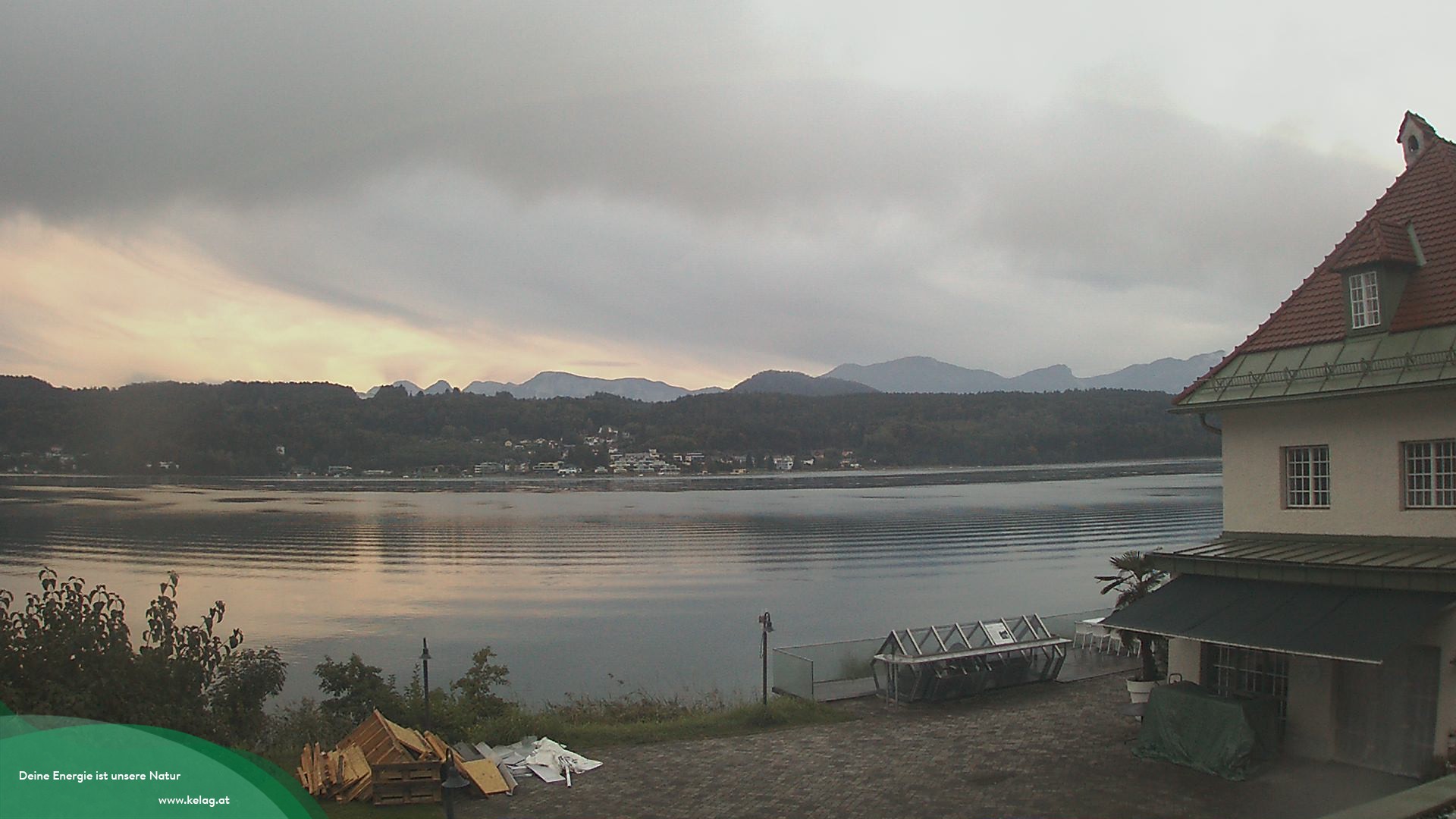 Archiv Foto Webcam Schaukraftwerk Forstsee am Wörthersee/Saag