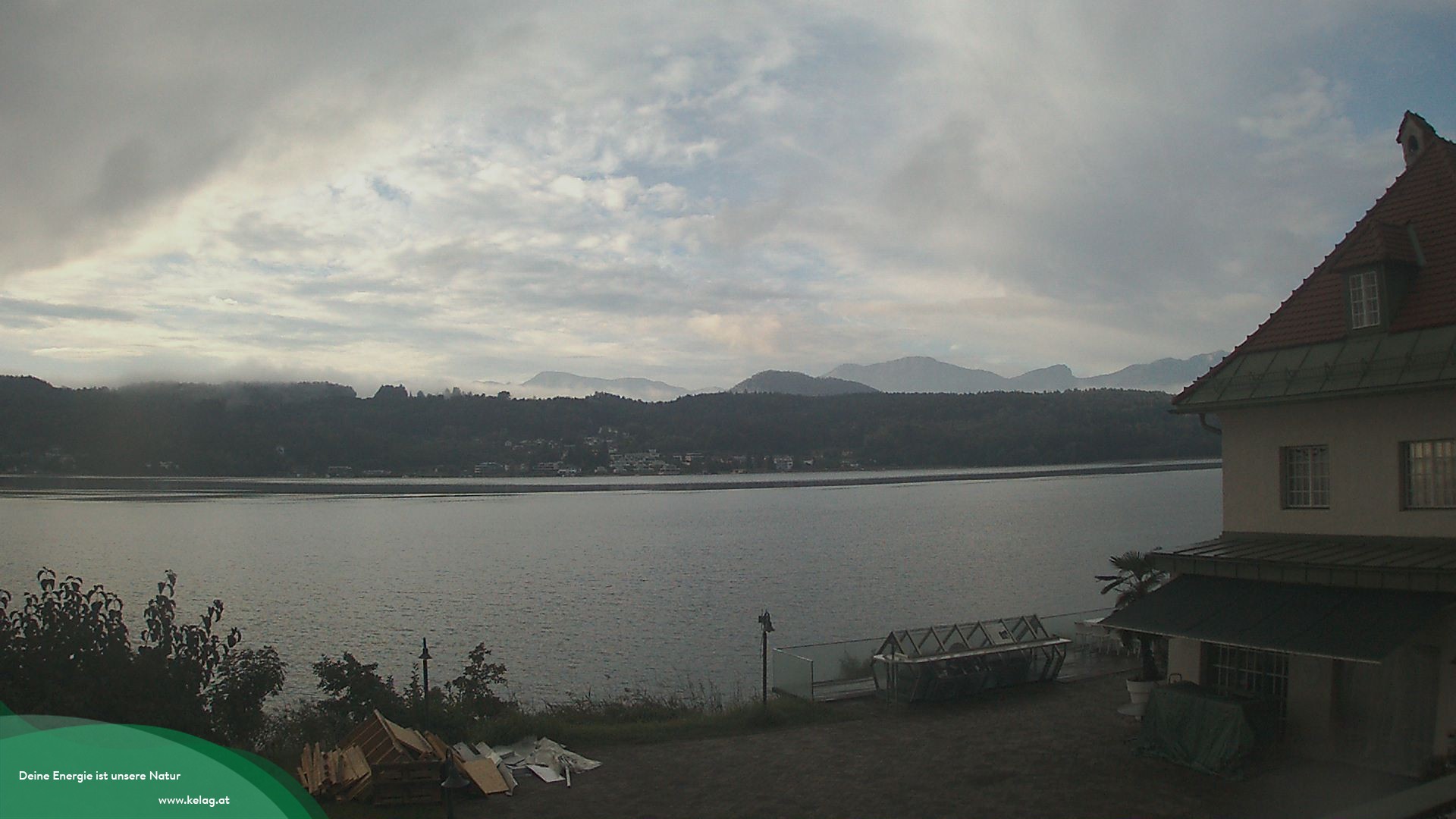 Archiv Foto Webcam Schaukraftwerk Forstsee am Wörthersee/Saag