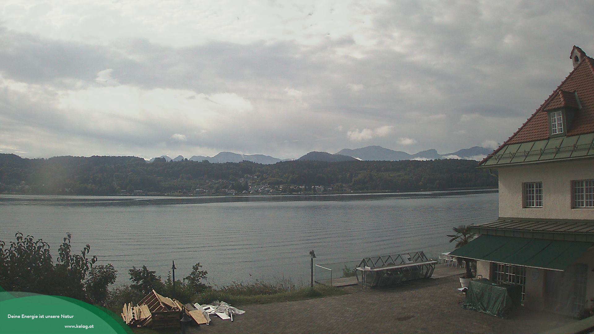 Archiv Foto Webcam Schaukraftwerk Forstsee am Wörthersee/Saag