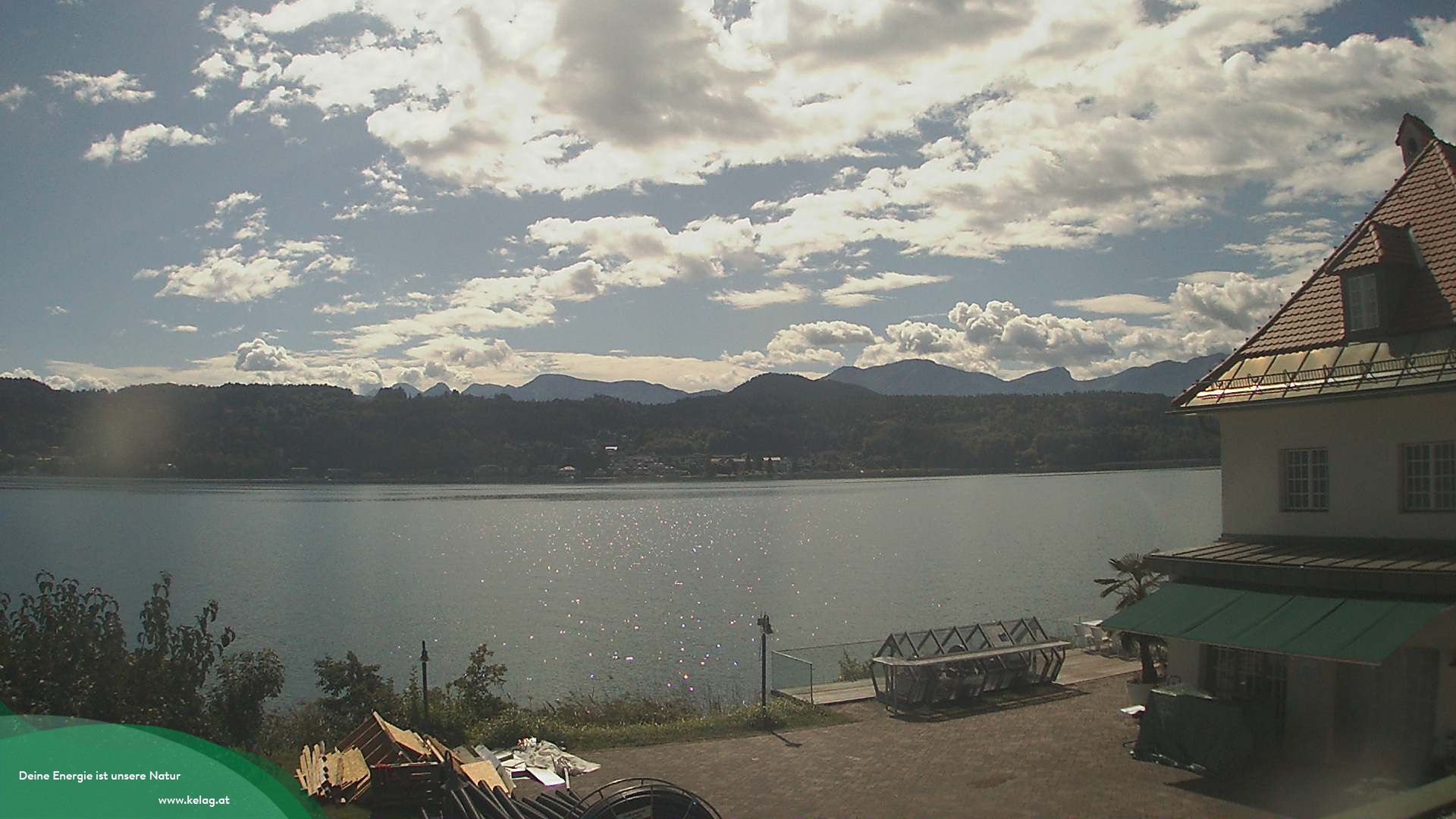 Archiv Foto Webcam Schaukraftwerk Forstsee am Wörthersee/Saag