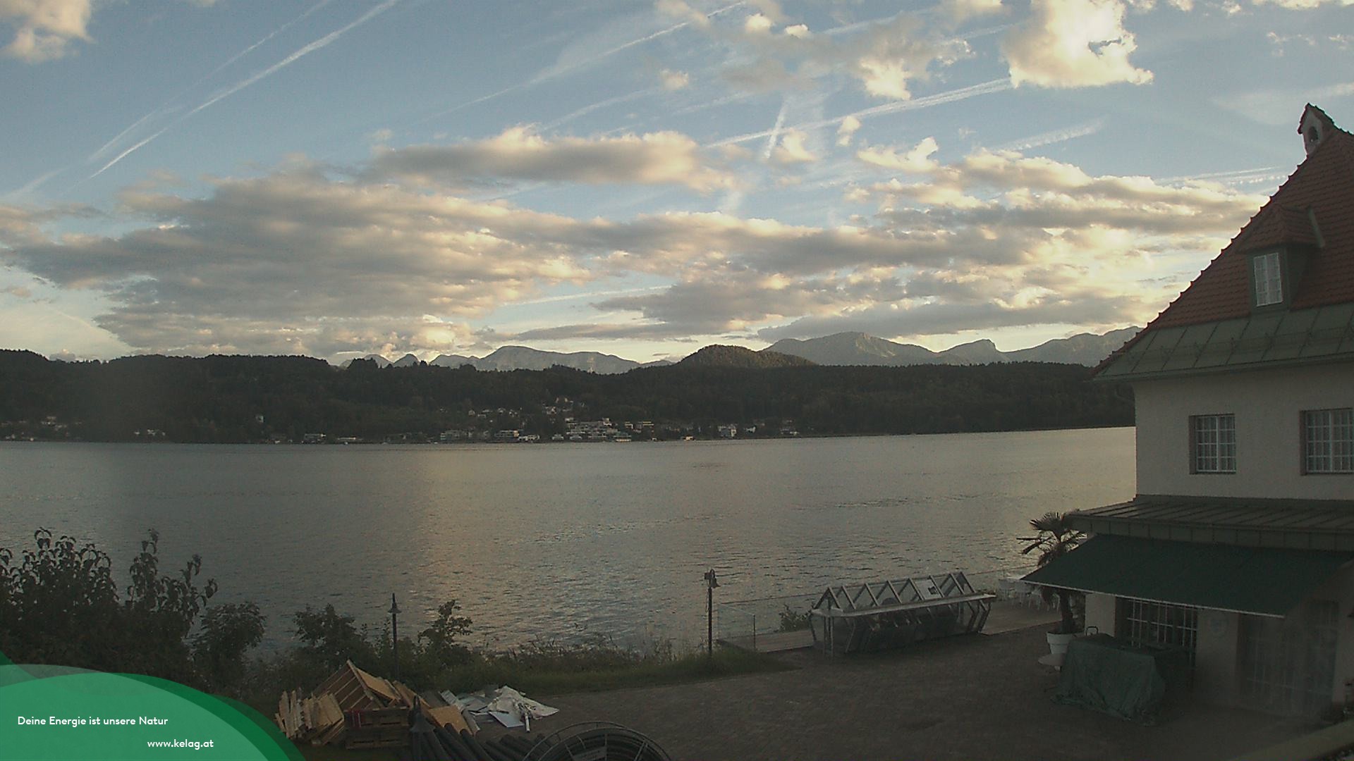 Archiv Foto Webcam Schaukraftwerk Forstsee am Wörthersee/Saag
