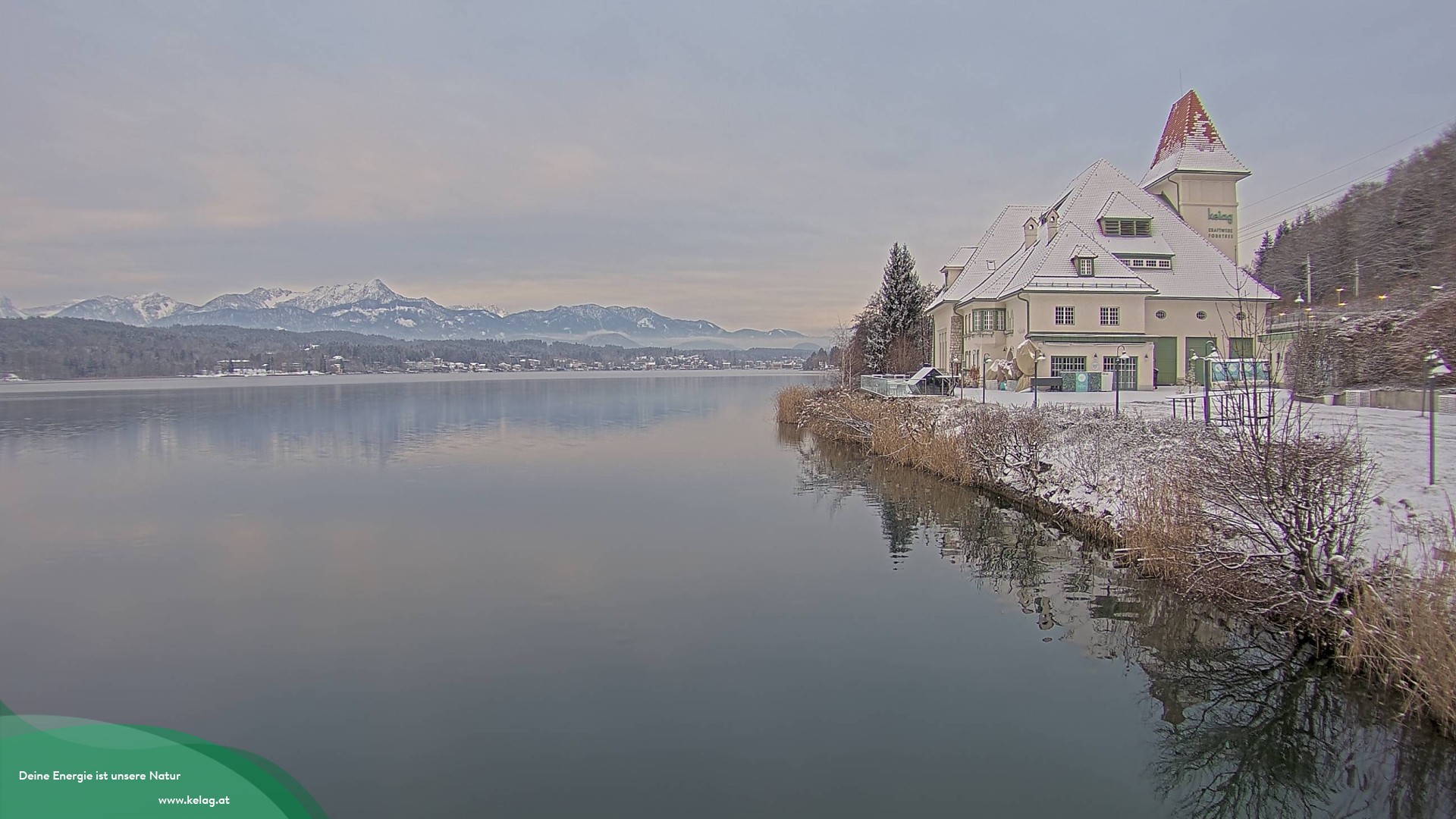Archiv Foto Webcam Schaukraftwerk Forstsee Wörthersee