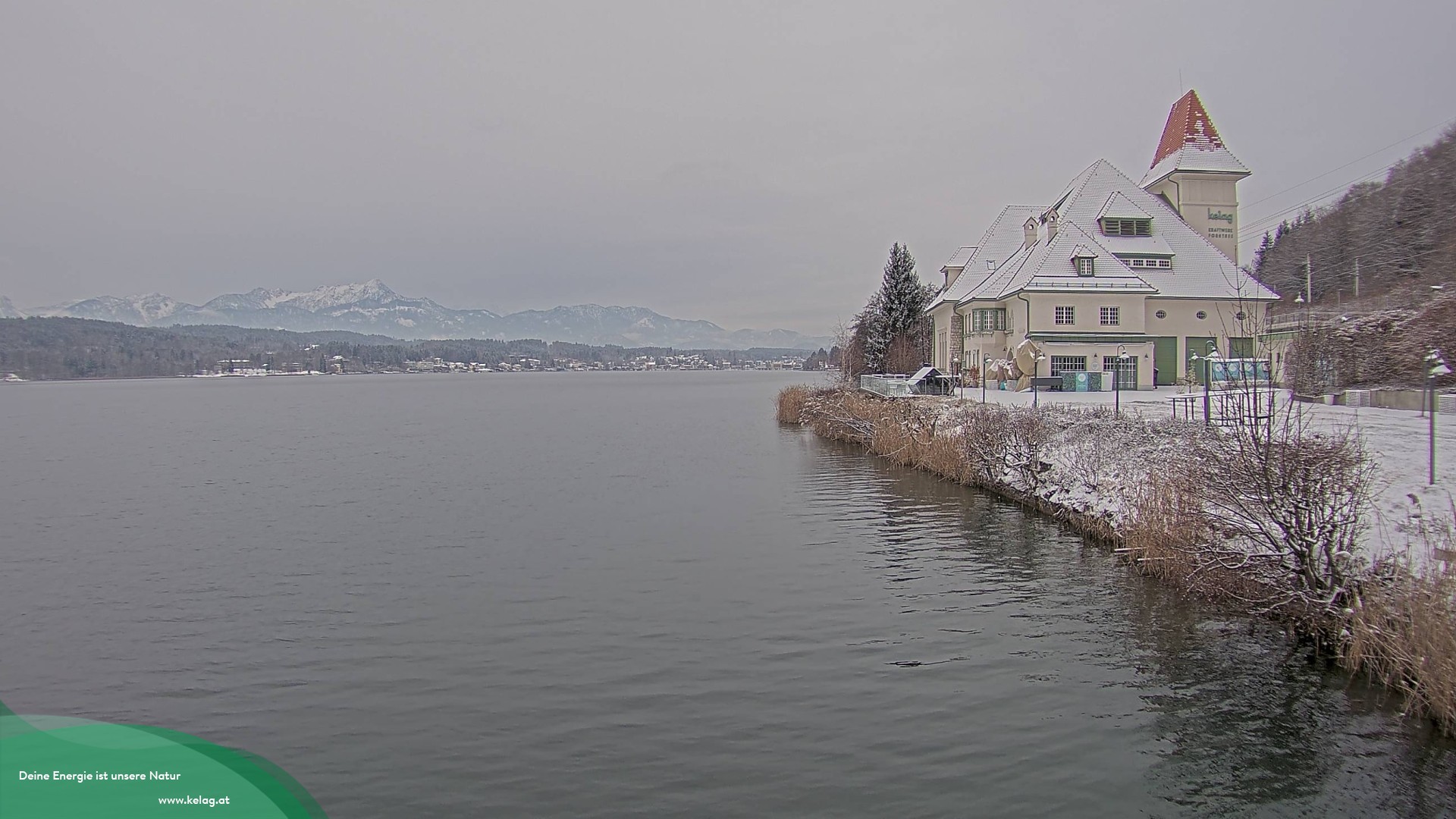 Archiv Foto Webcam Schaukraftwerk Forstsee Wörthersee