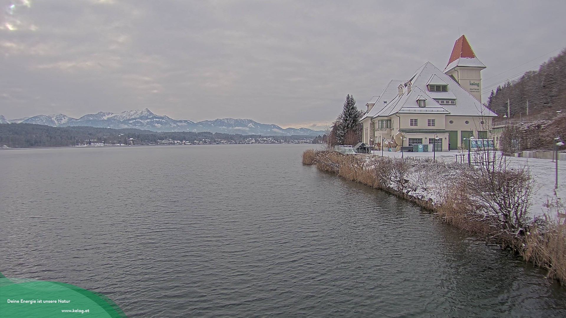 Archiv Foto Webcam Schaukraftwerk Forstsee Wörthersee