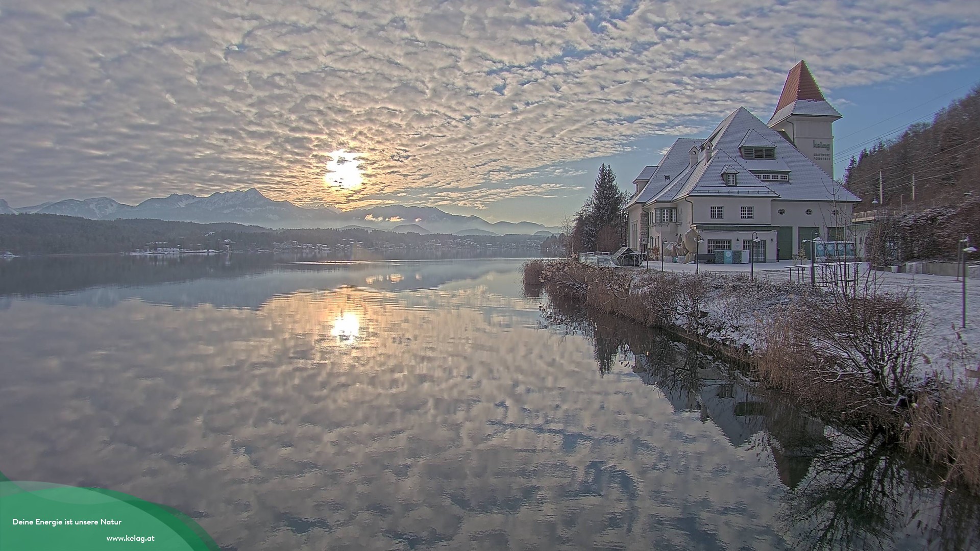 Archiv Foto Webcam Schaukraftwerk Forstsee Wörthersee