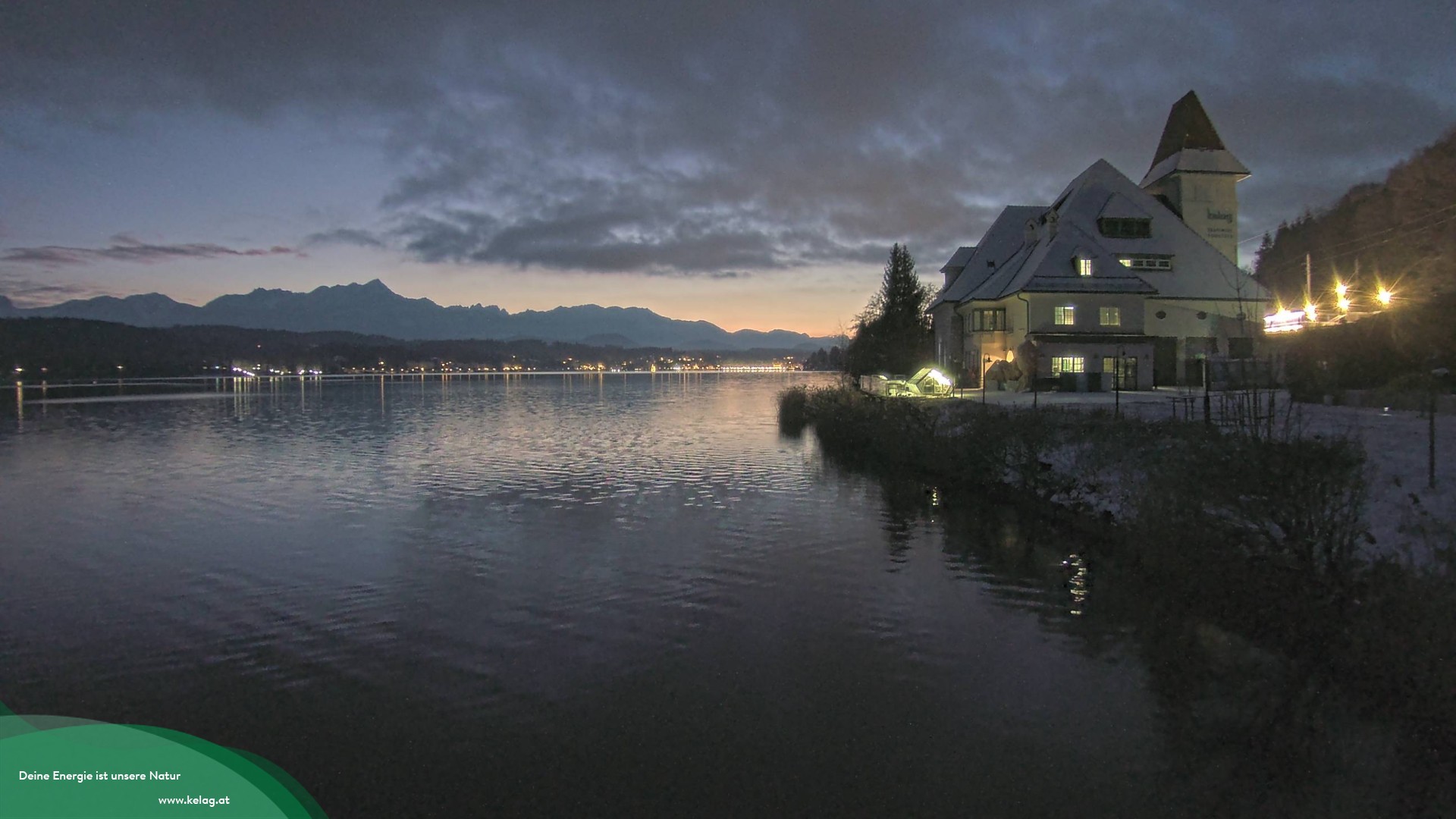 Archiv Foto Webcam Schaukraftwerk Forstsee Wörthersee