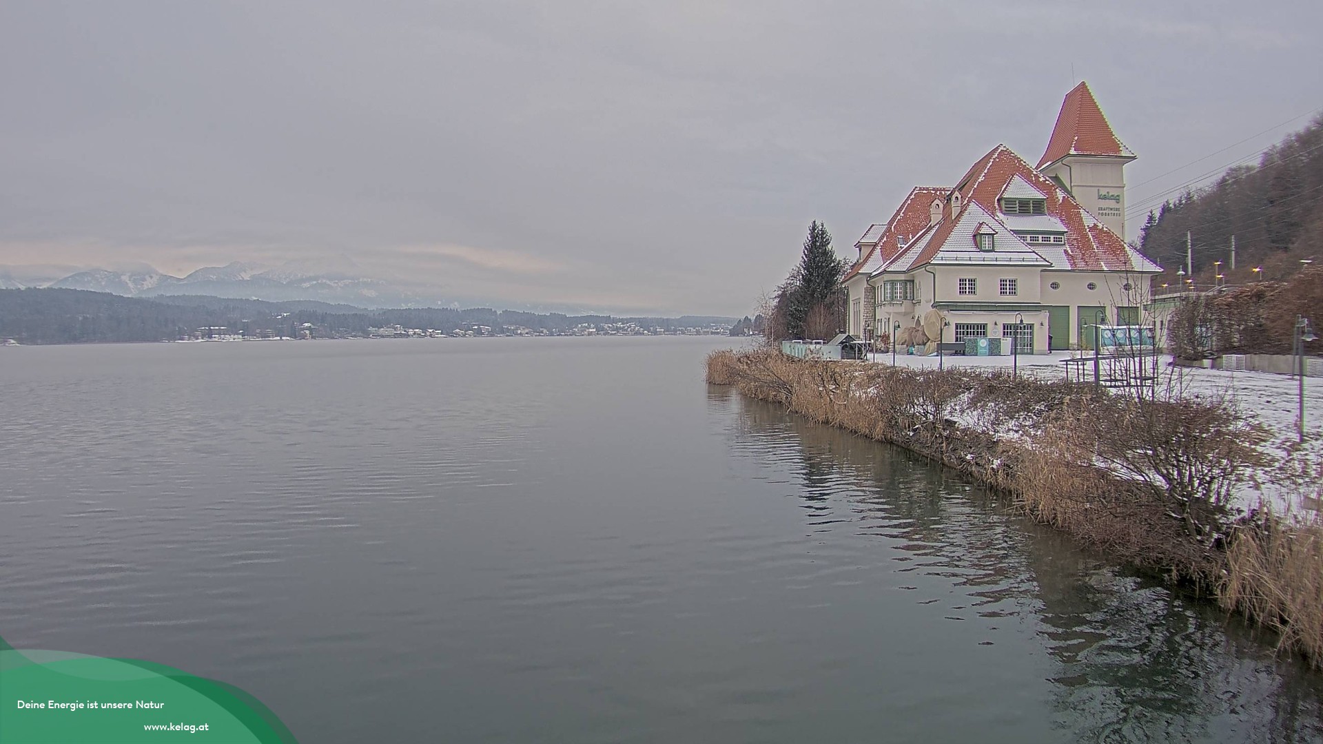 Archiv Foto Webcam Schaukraftwerk Forstsee Wörthersee