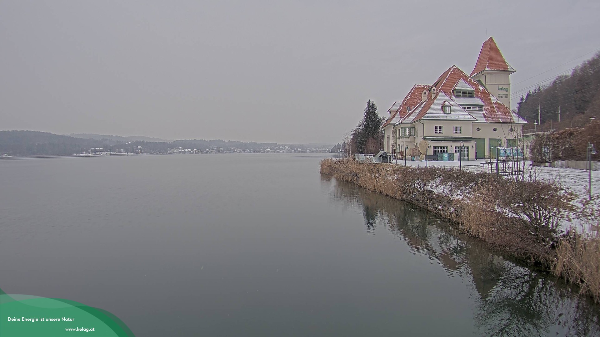 Archiv Foto Webcam Schaukraftwerk Forstsee Wörthersee
