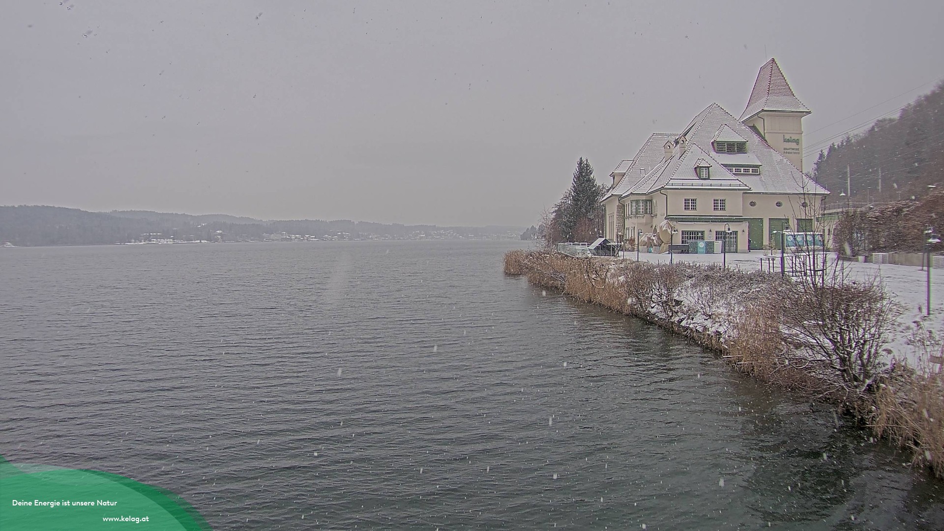 Archiv Foto Webcam Schaukraftwerk Forstsee Wörthersee