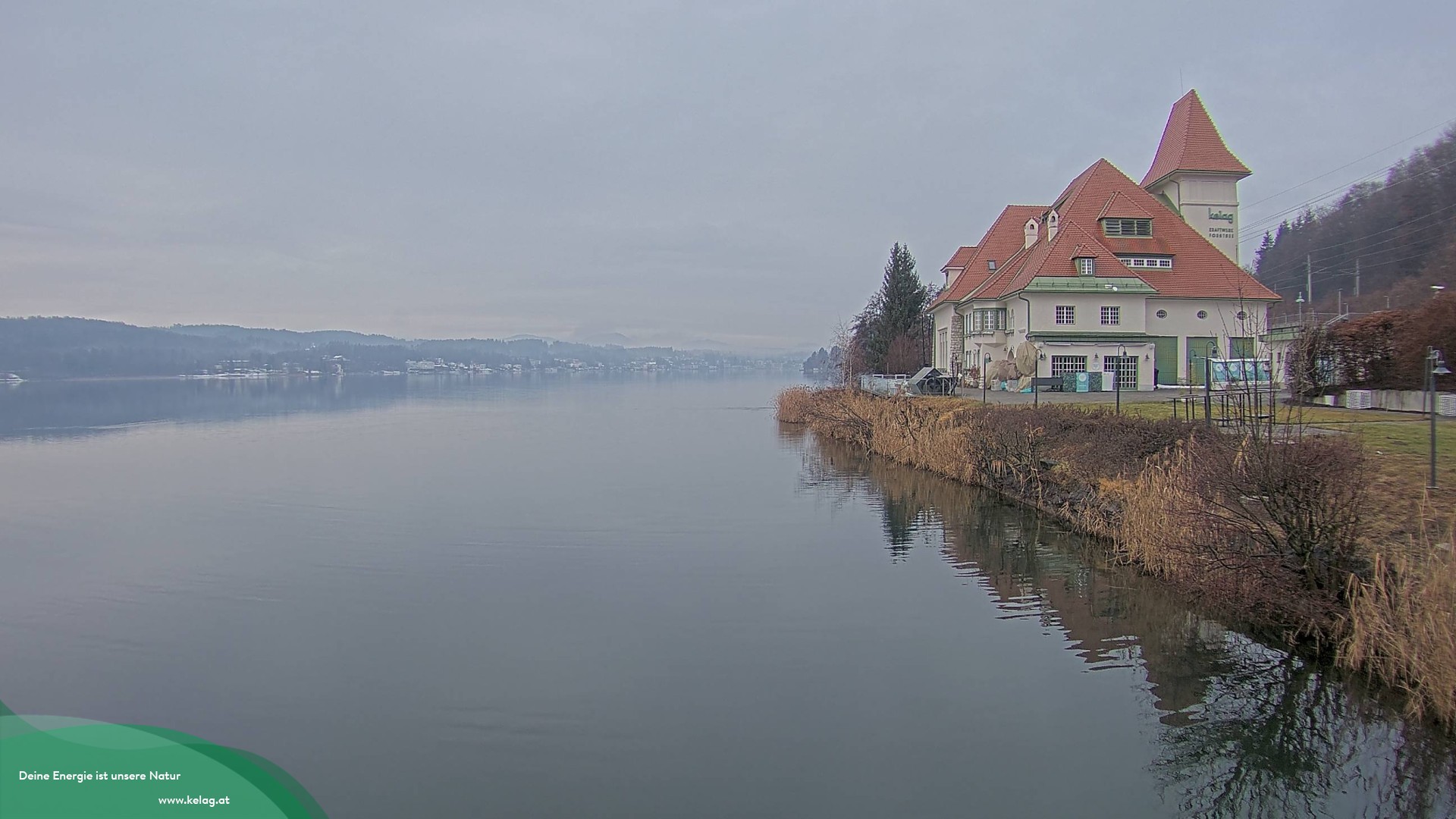 Archiv Foto Webcam Schaukraftwerk Forstsee Wörthersee