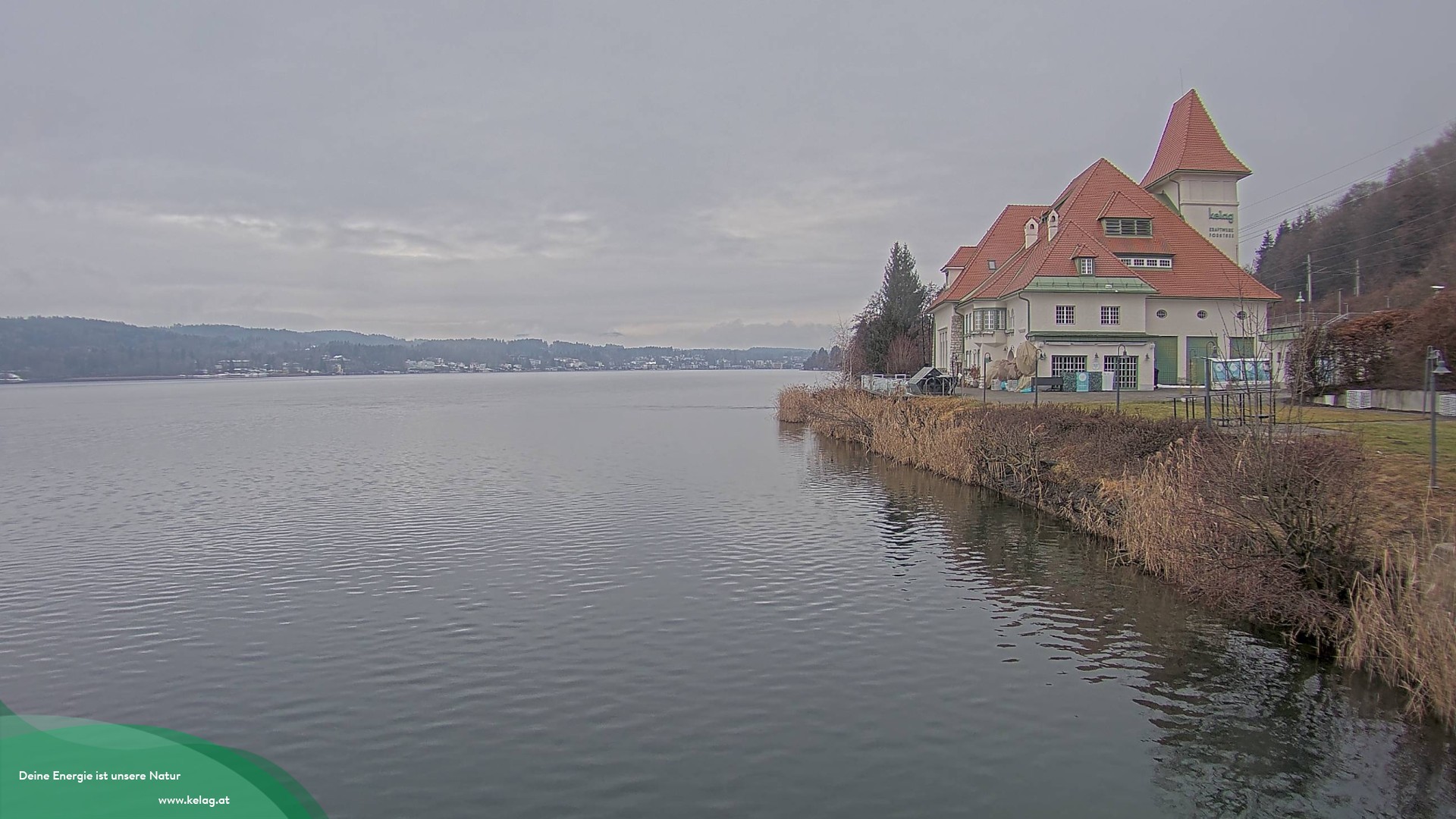 Archiv Foto Webcam Schaukraftwerk Forstsee Wörthersee