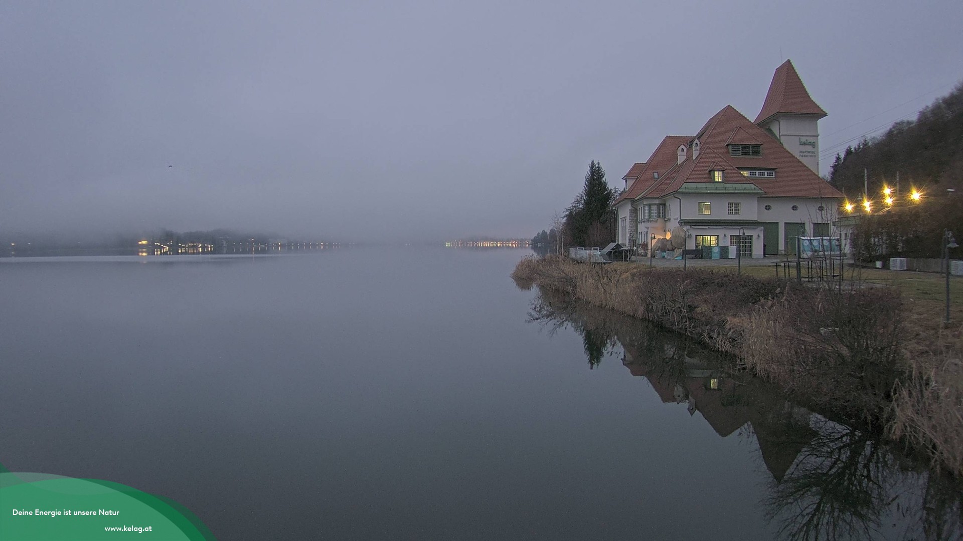 Archiv Foto Webcam Schaukraftwerk Forstsee Wörthersee