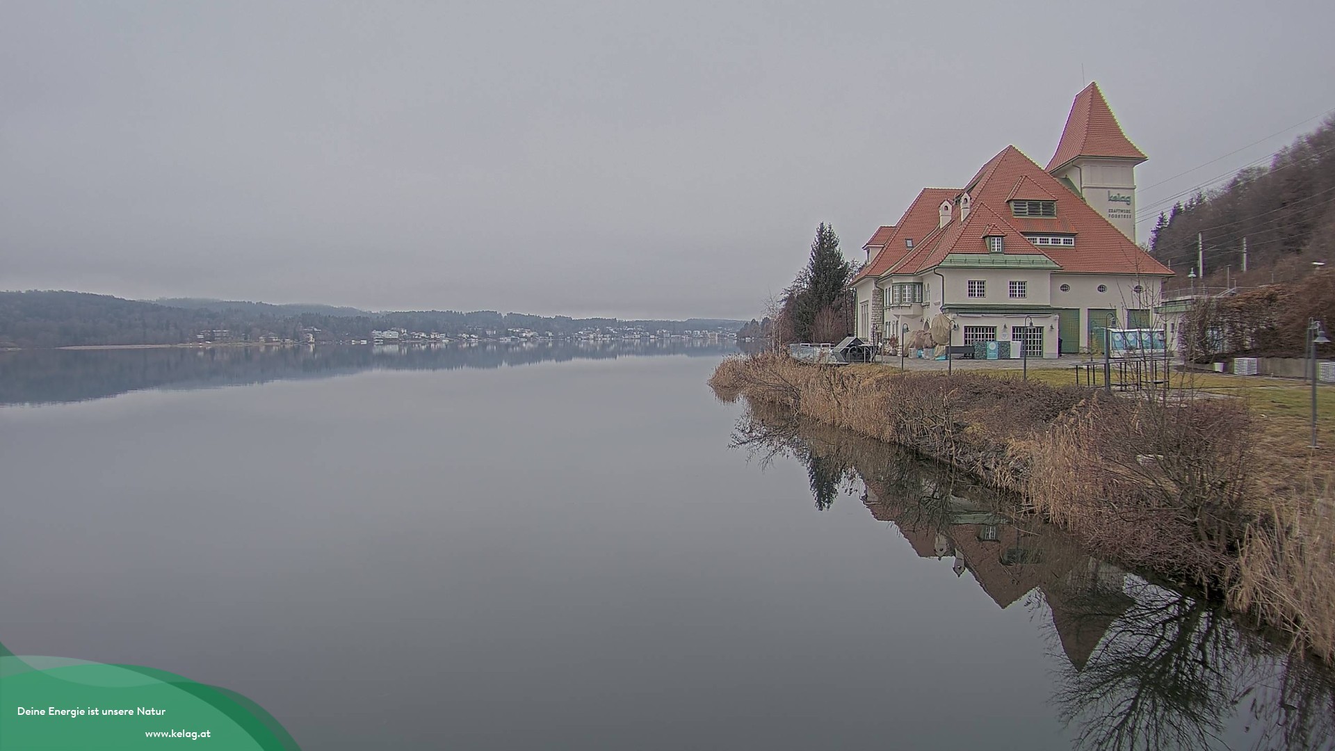 Archiv Foto Webcam Schaukraftwerk Forstsee Wörthersee