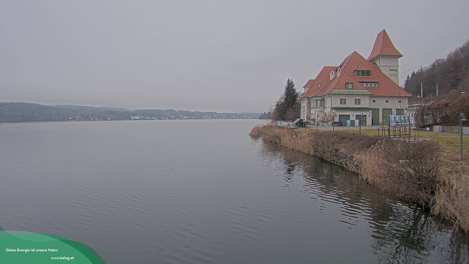 Archiv Foto Webcam Schaukraftwerk Forstsee Wörthersee