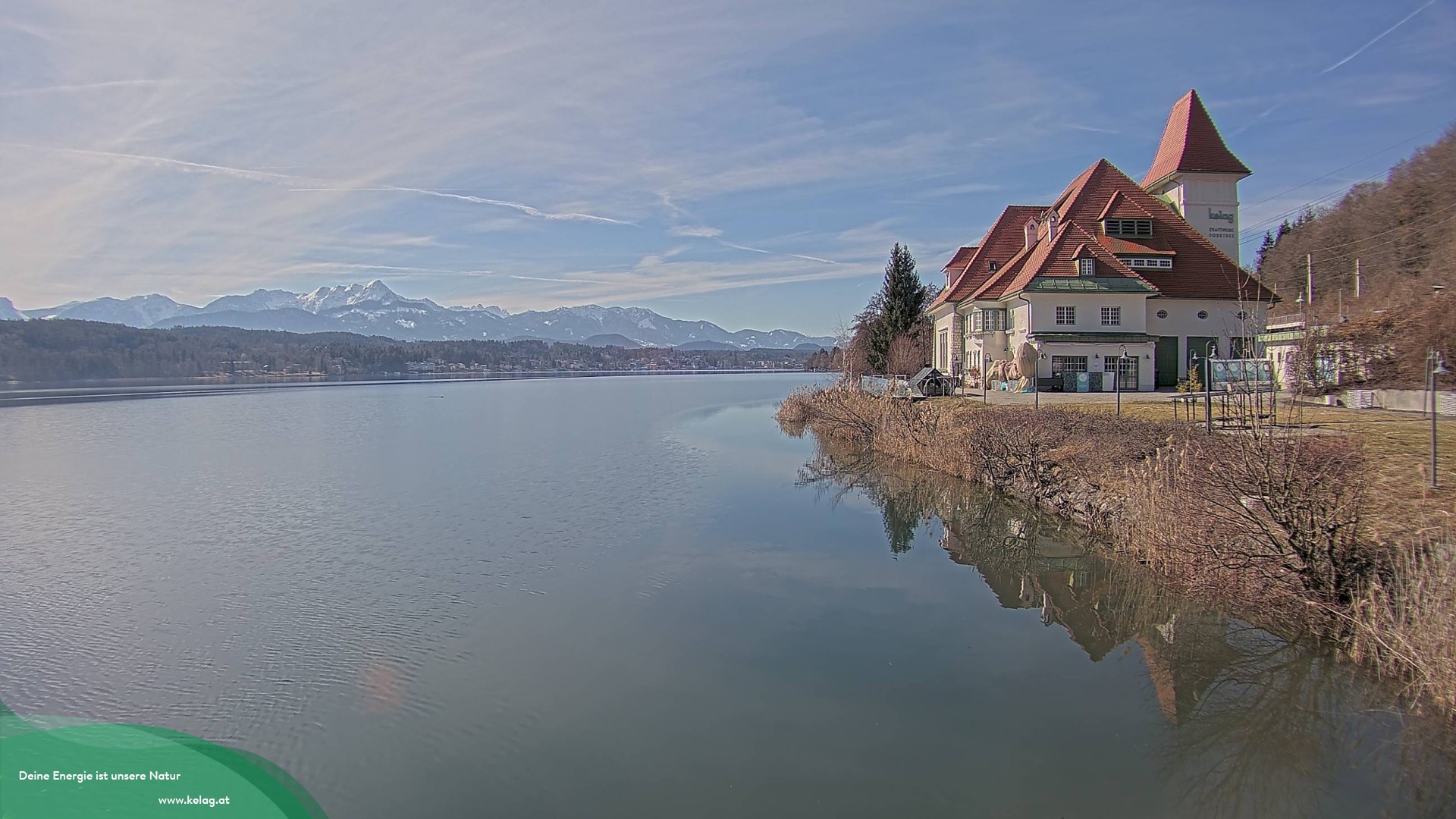 Archiv Foto Webcam Schaukraftwerk Forstsee Wörthersee