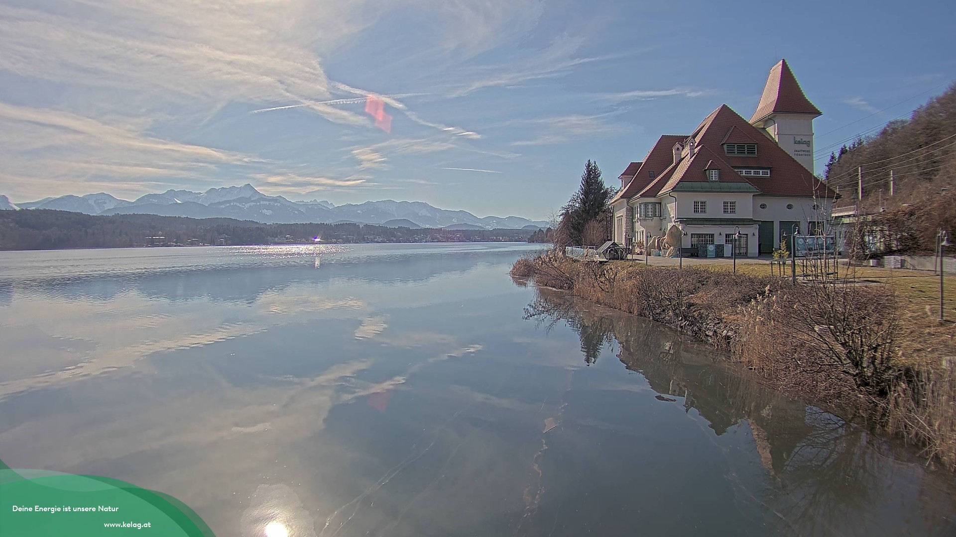 Archiv Foto Webcam Schaukraftwerk Forstsee Wörthersee