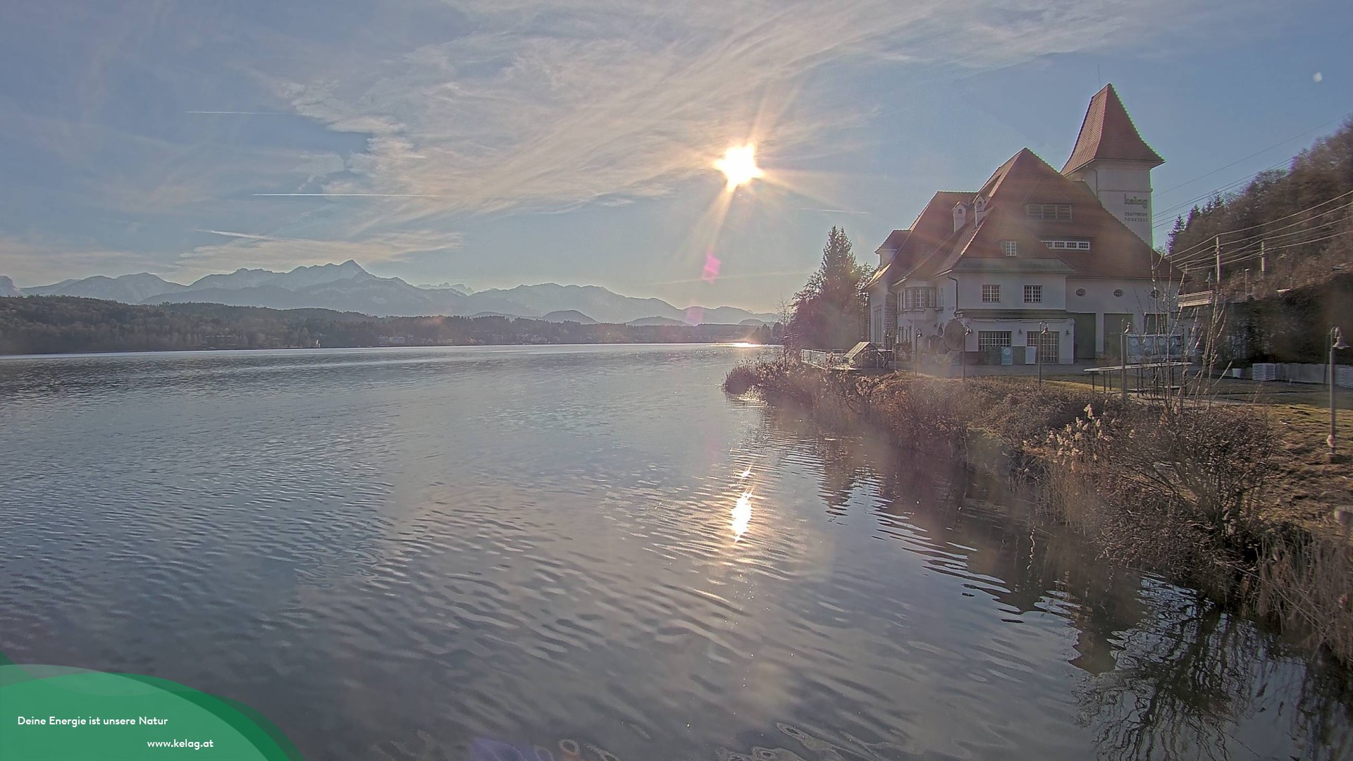 Archiv Foto Webcam Schaukraftwerk Forstsee Wörthersee
