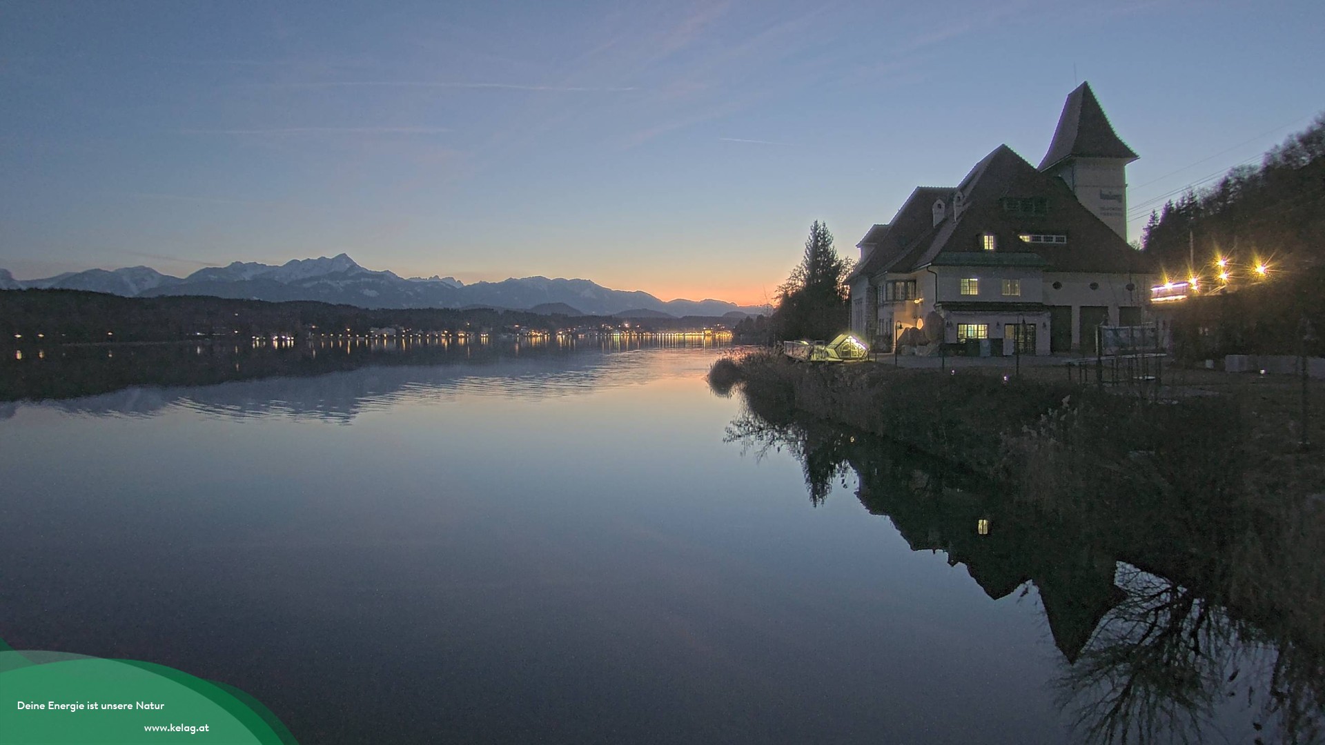 Archiv Foto Webcam Schaukraftwerk Forstsee Wörthersee