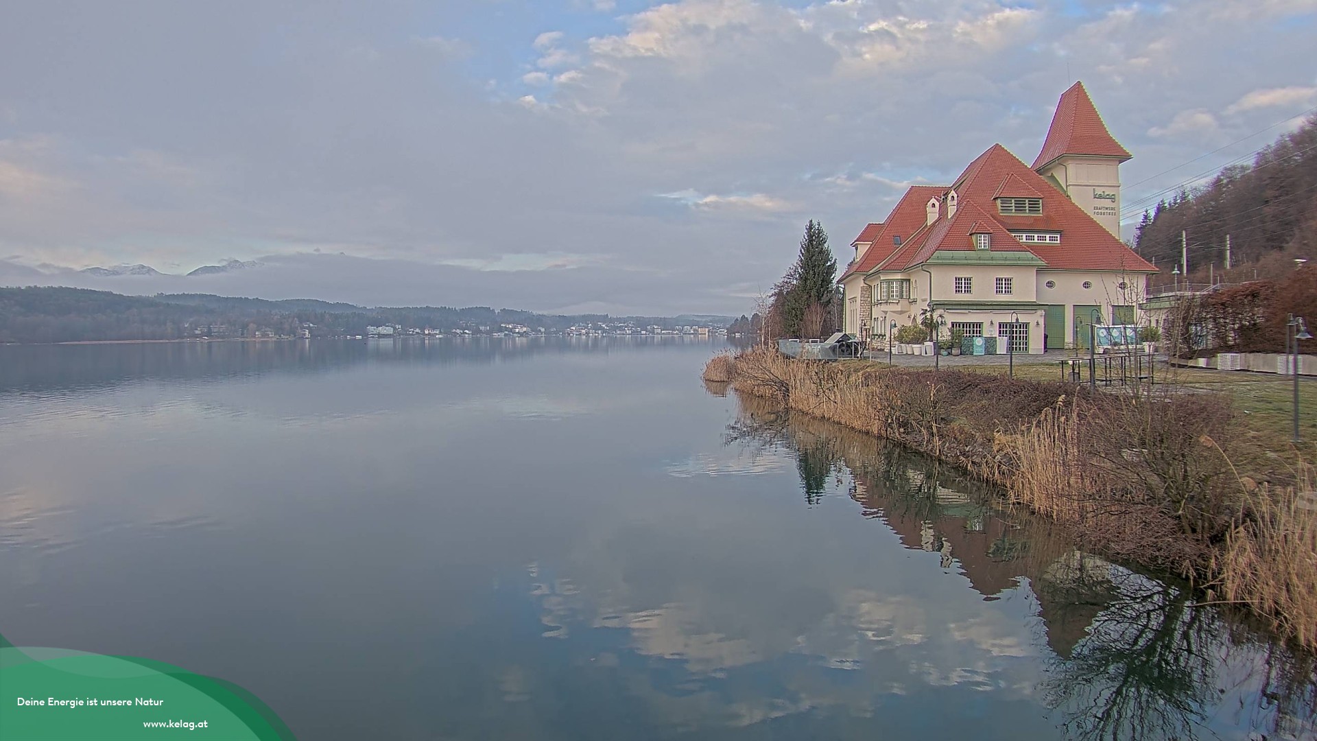 Archiv Foto Webcam Schaukraftwerk Forstsee Wörthersee